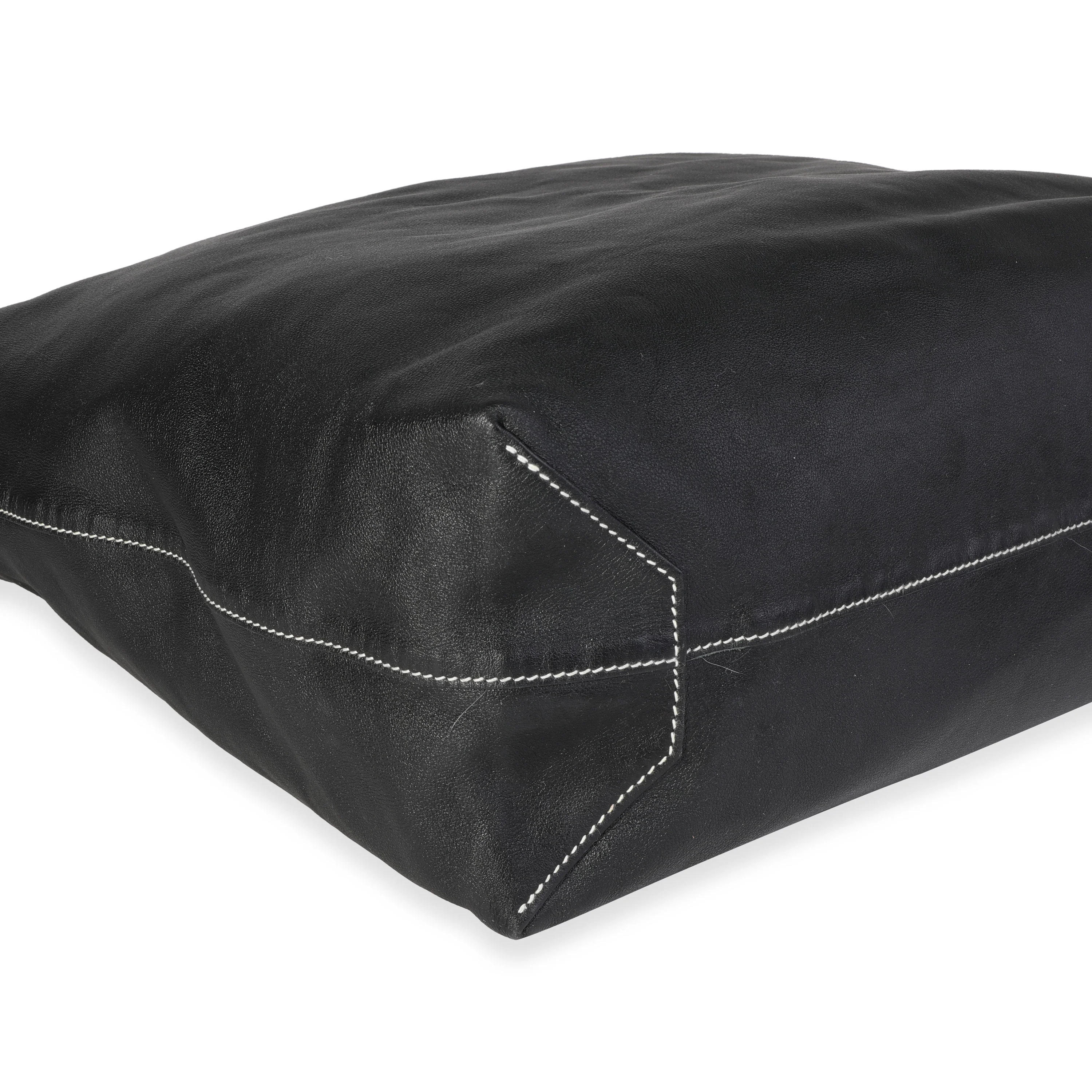 Hermès Noir & Étoupe Sikkim Double Sens 36 - Image 6