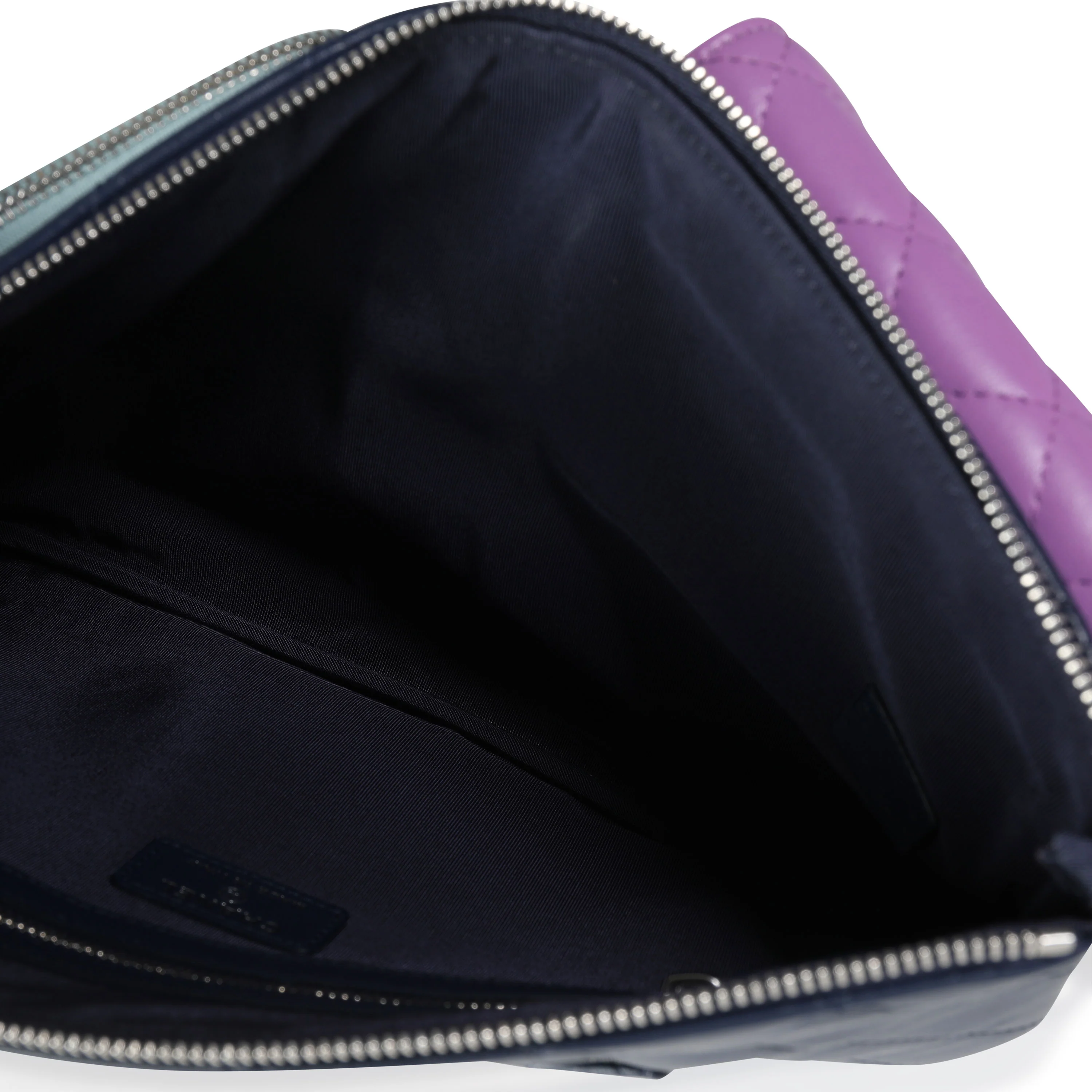 Chanel Rare Multicolor Quilted Lambskin Pocket O-Case - Image 6