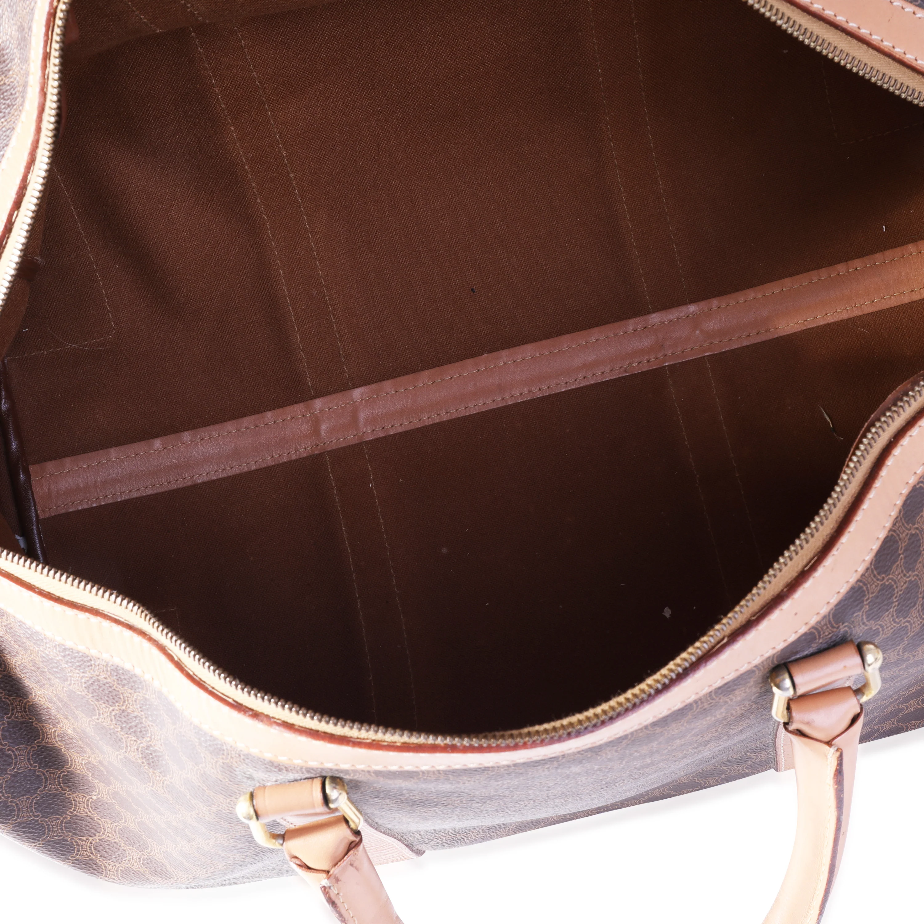 Celine Vintage Macadam Triomphe Duffle Bag - Image 4