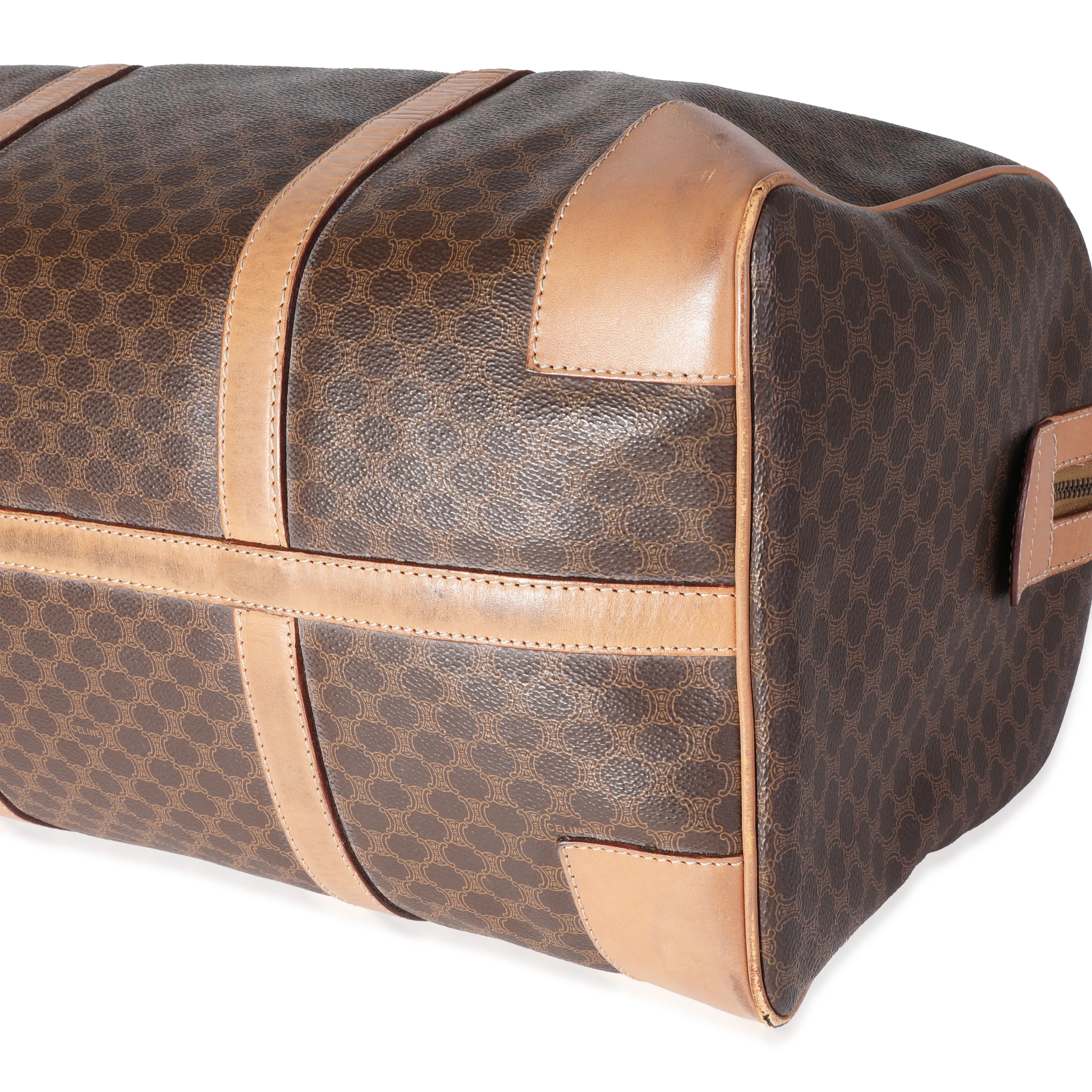 Celine Vintage Macadam Triomphe Duffle Bag - Image 7