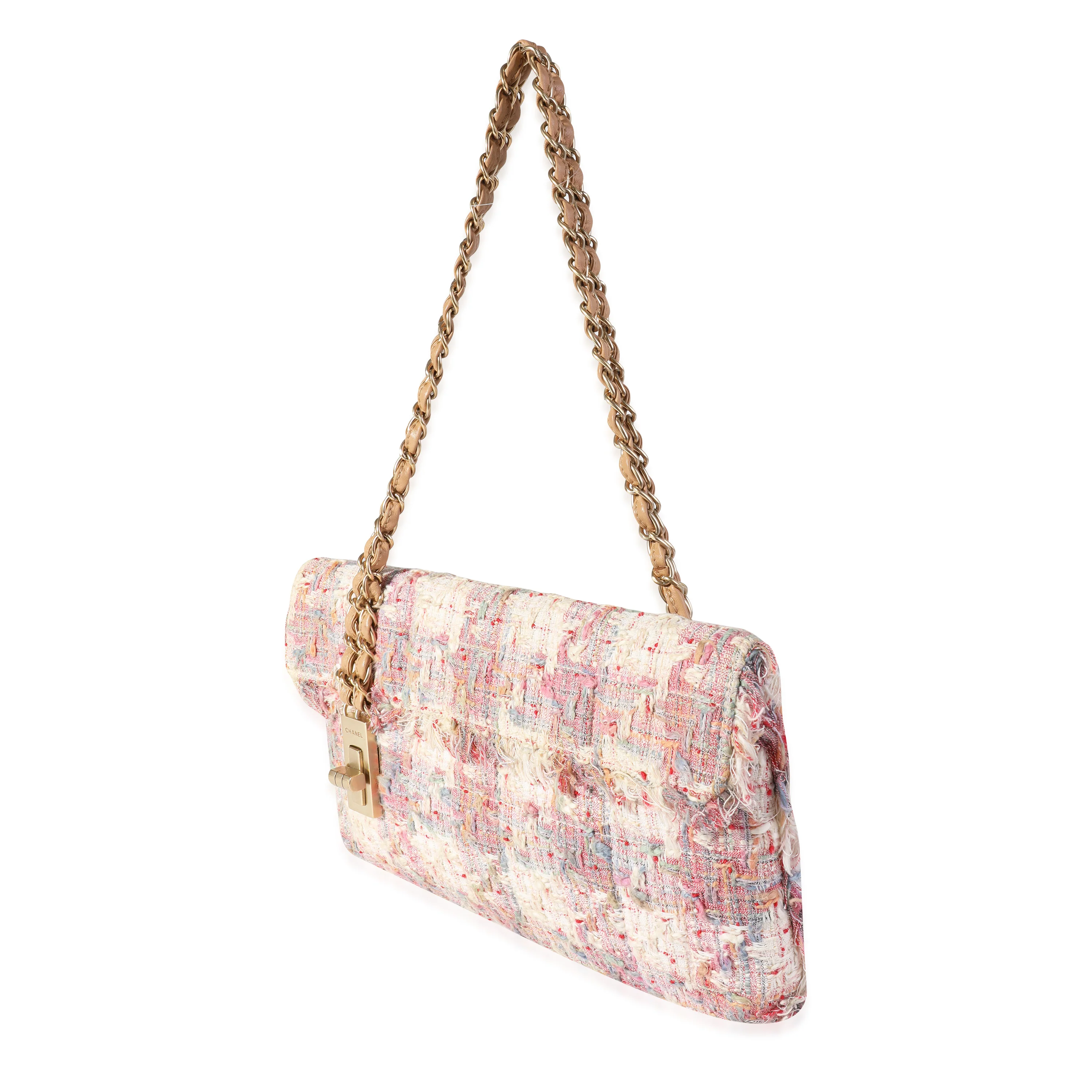 Chanel Multicolor Tweed Reissue Flap Bag - Image 2