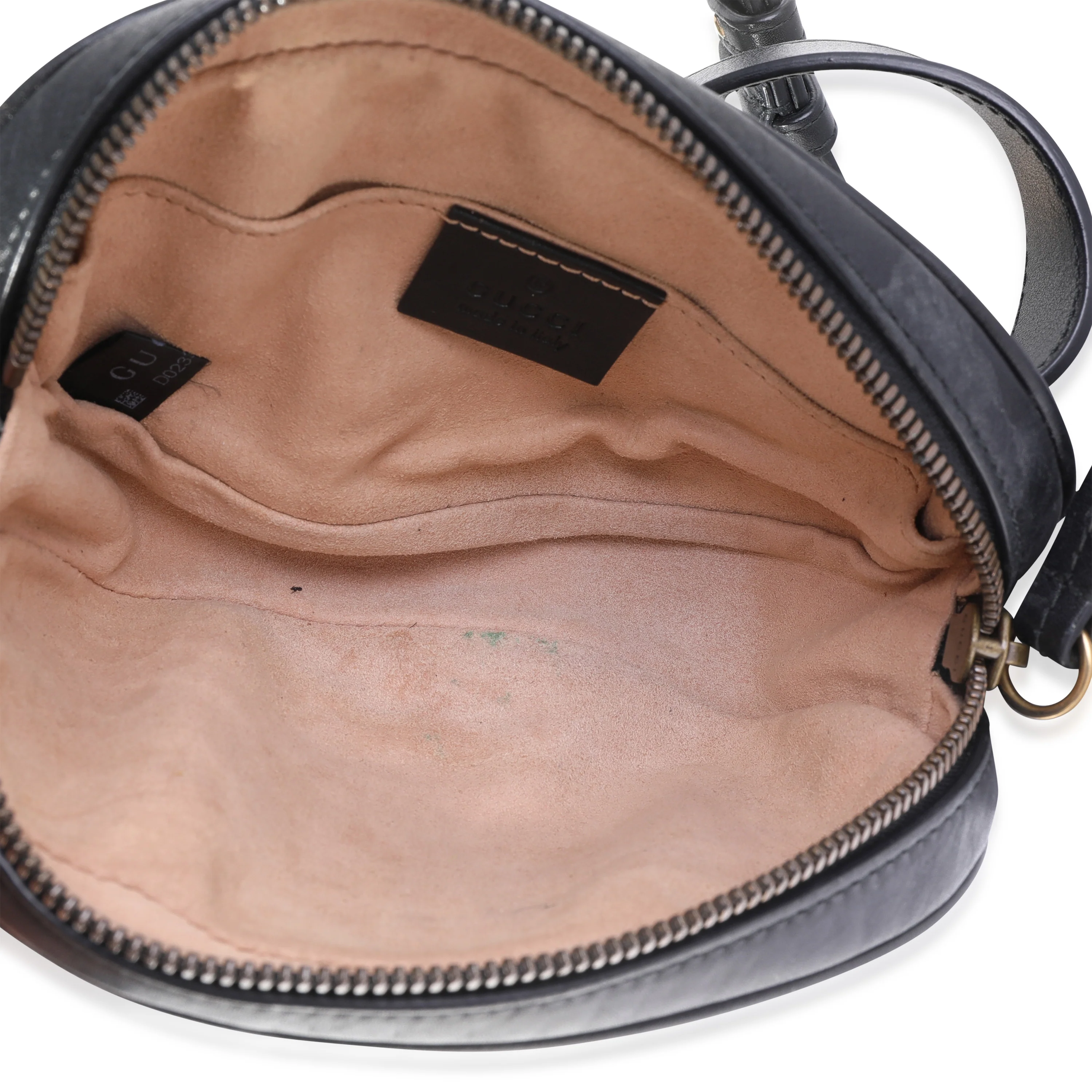 Black Matelassé Leather GG Marmont Belt Bag 95/38 - Image 4