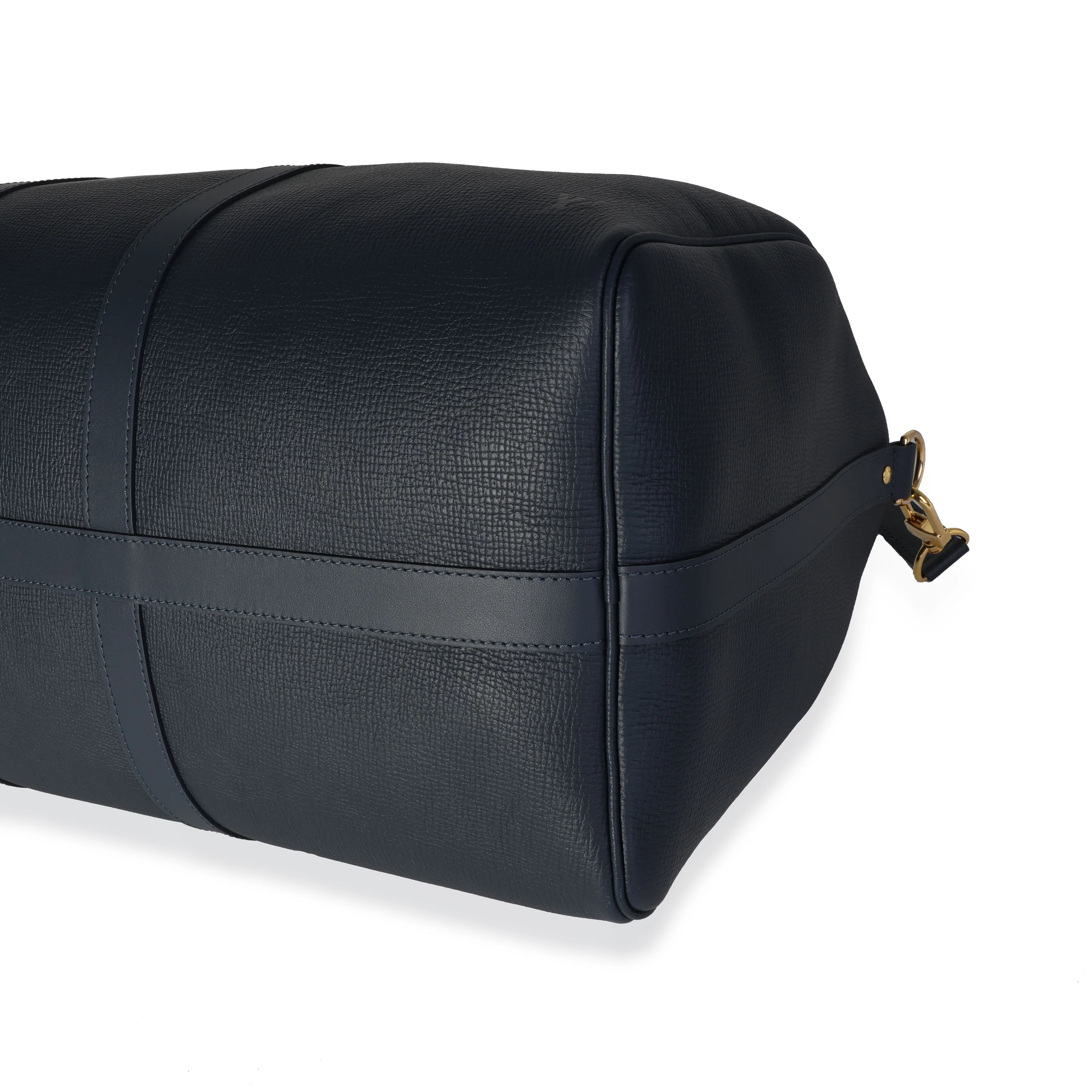 Louis Vuitton x NIGO Monogram Denim Drip & Taurillon Keepall Bandoulière 50 - Image 5