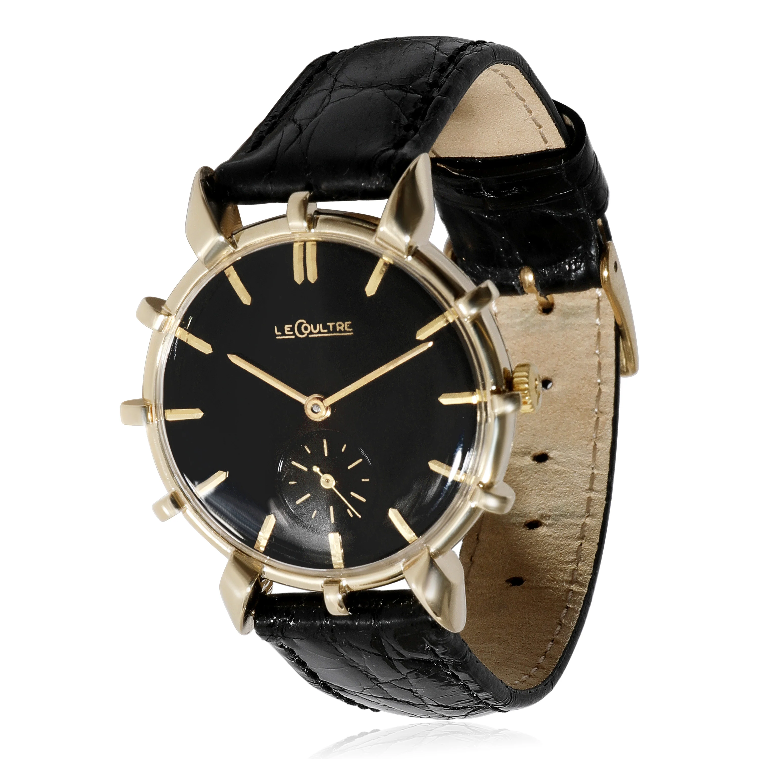 Lecoultre Helm 33745 Unisex Watch in 14kt Yellow Gold