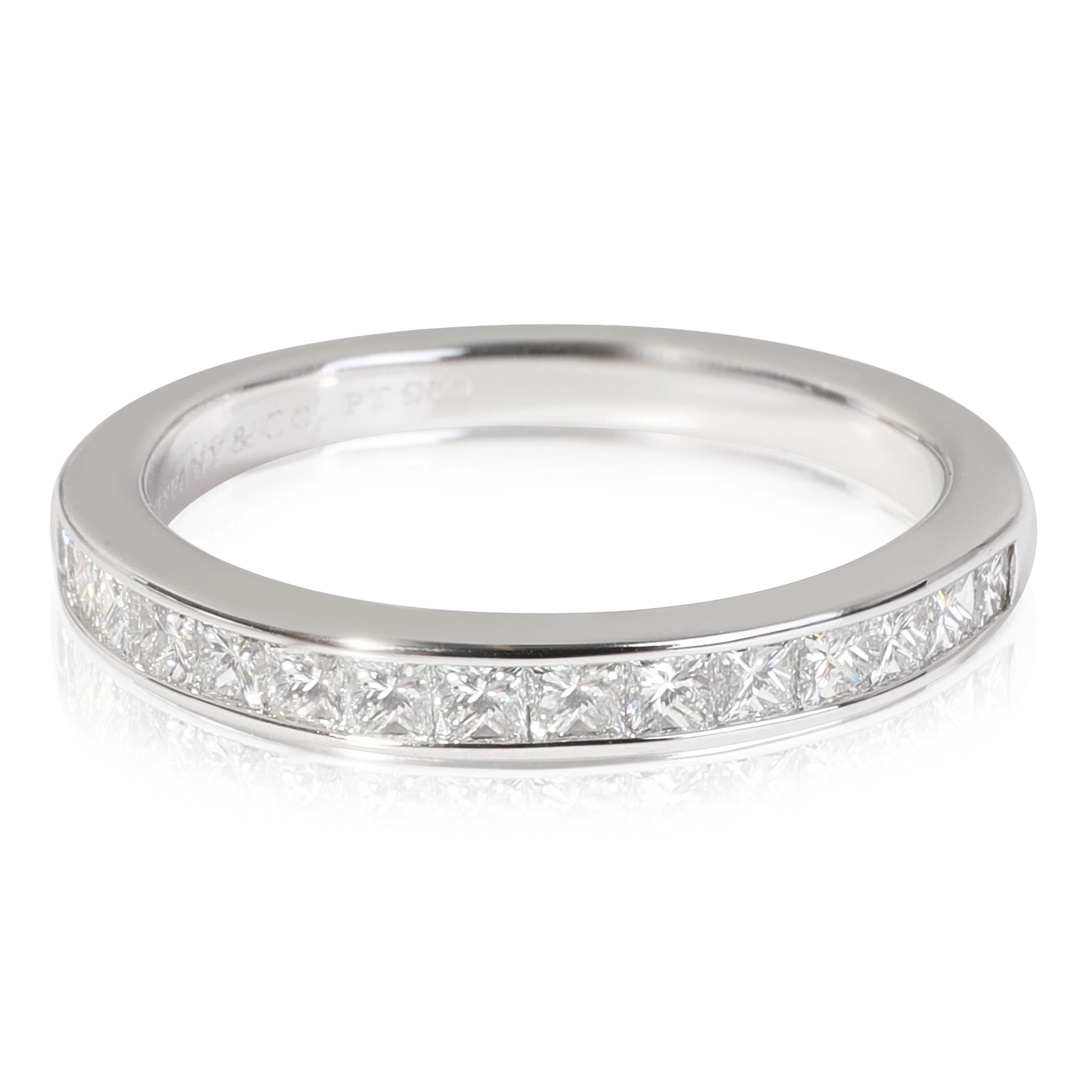 Tiffany & Co. Diamond Wedding Band in 950 Platinum 0.39 CTW