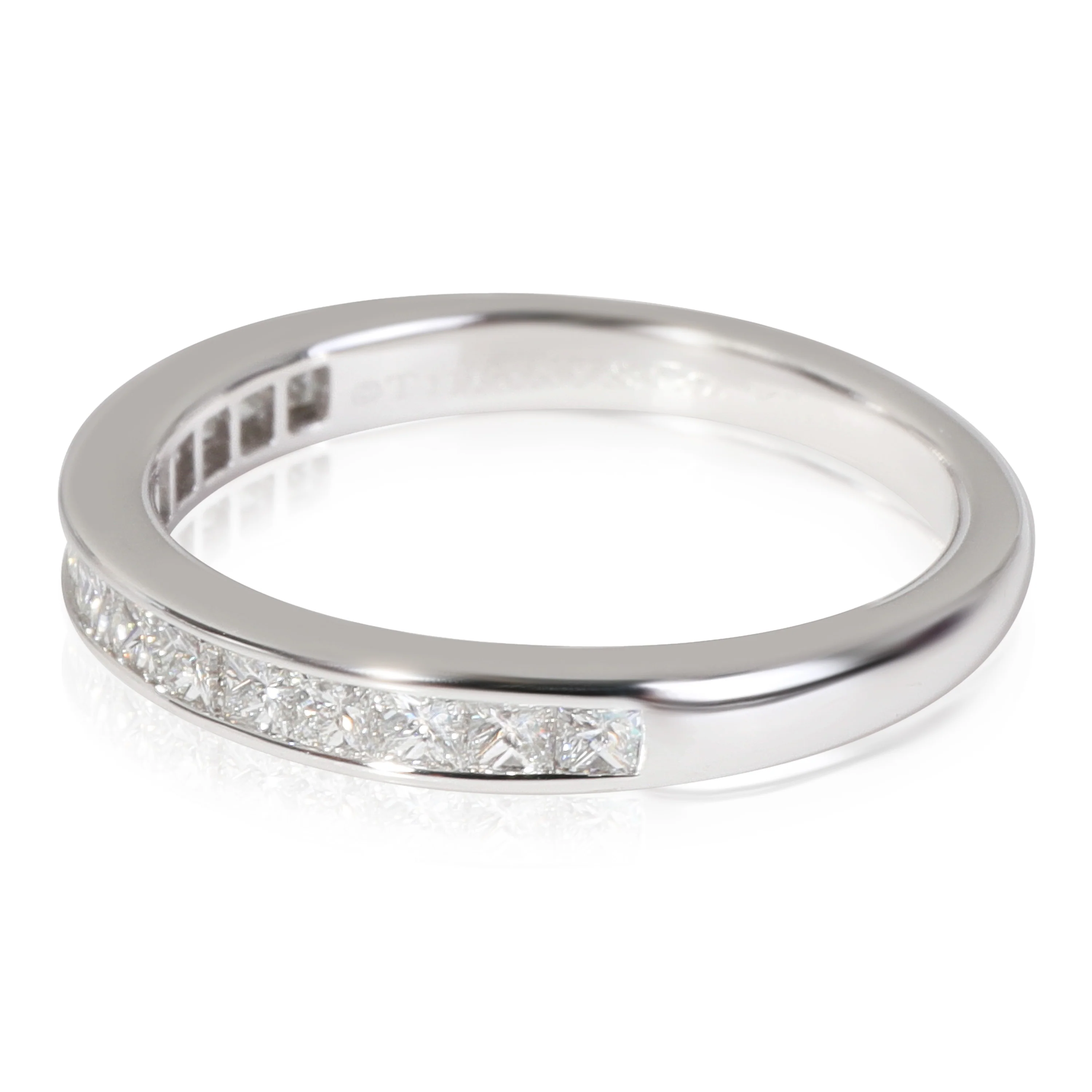 Tiffany & Co. Diamond Wedding Band in 950 Platinum 0.39 CTW - Image 2