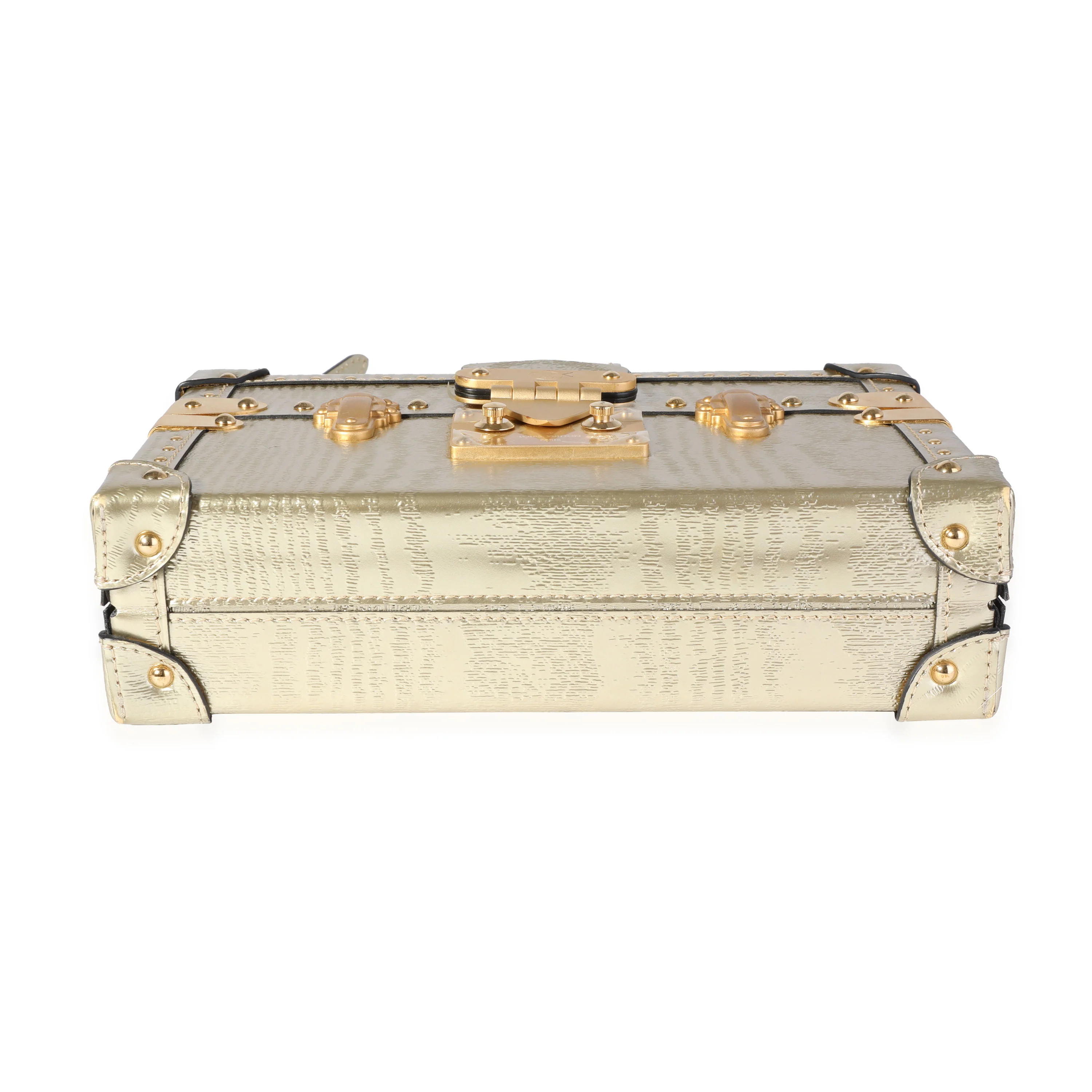 Gold Grain de Bois Petite Malle - Image 5