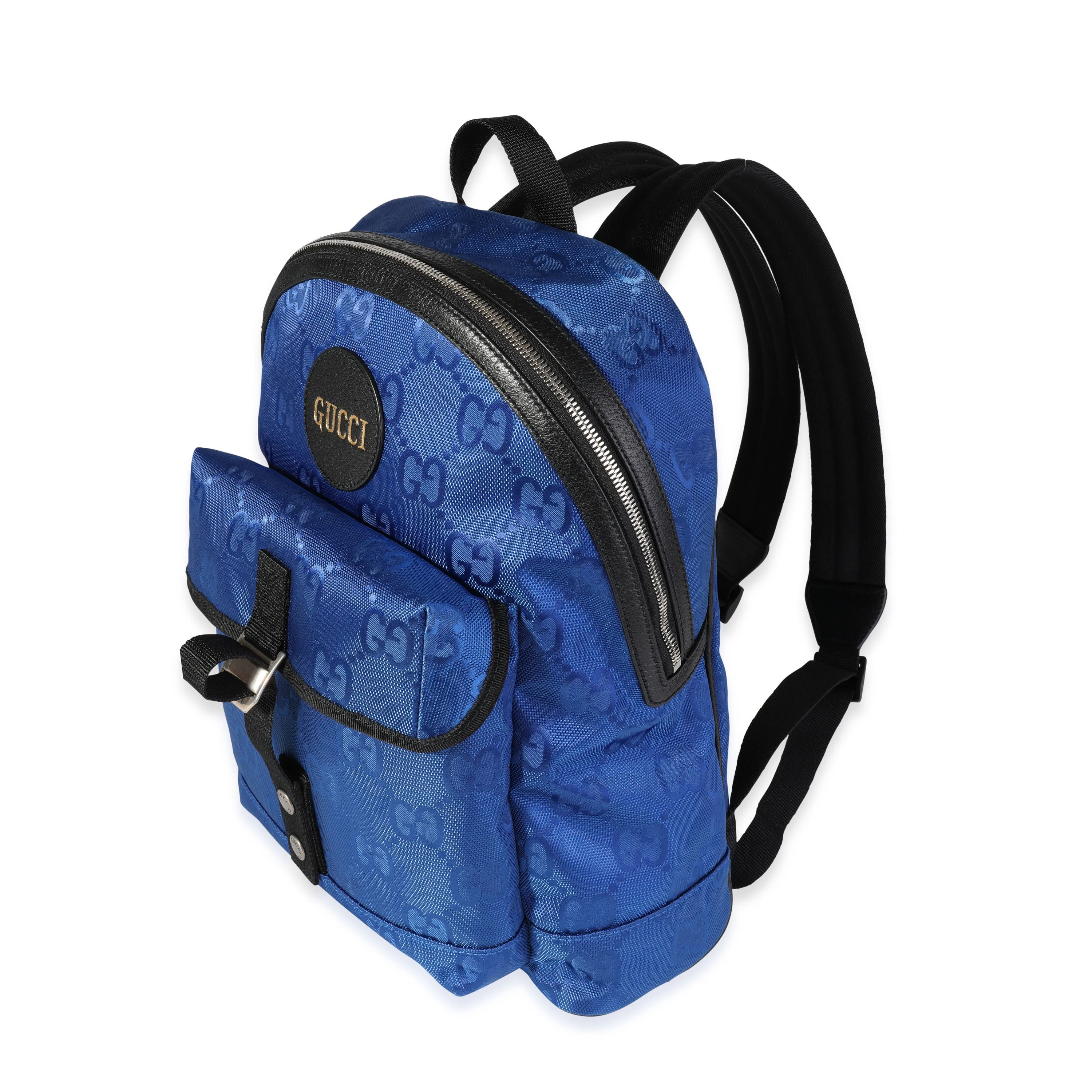 Royal Blue GG Nylon Off The Grid Backpack - Image 2