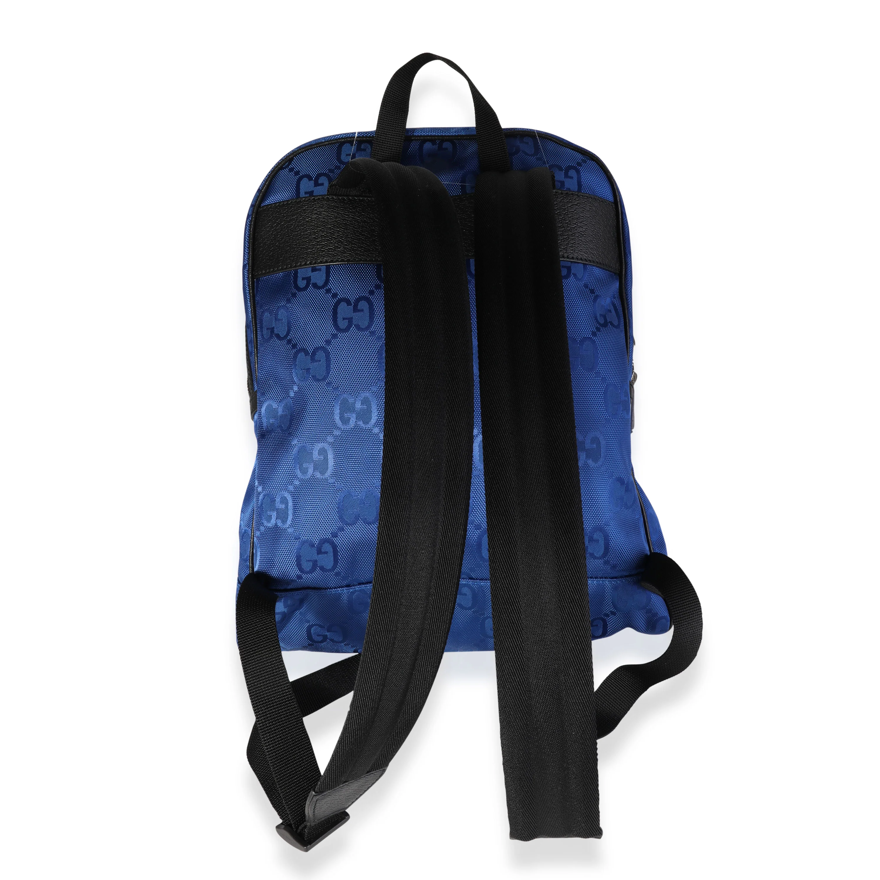 Royal Blue GG Nylon Off The Grid Backpack - Image 3