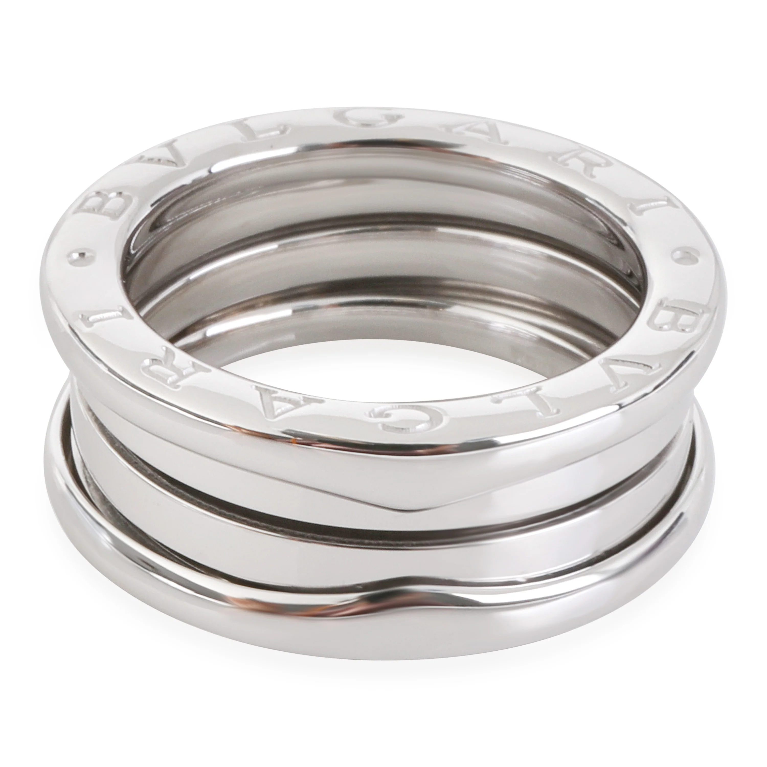 BVLGARI B.zero1 3 Band Ring in 18k White Gold