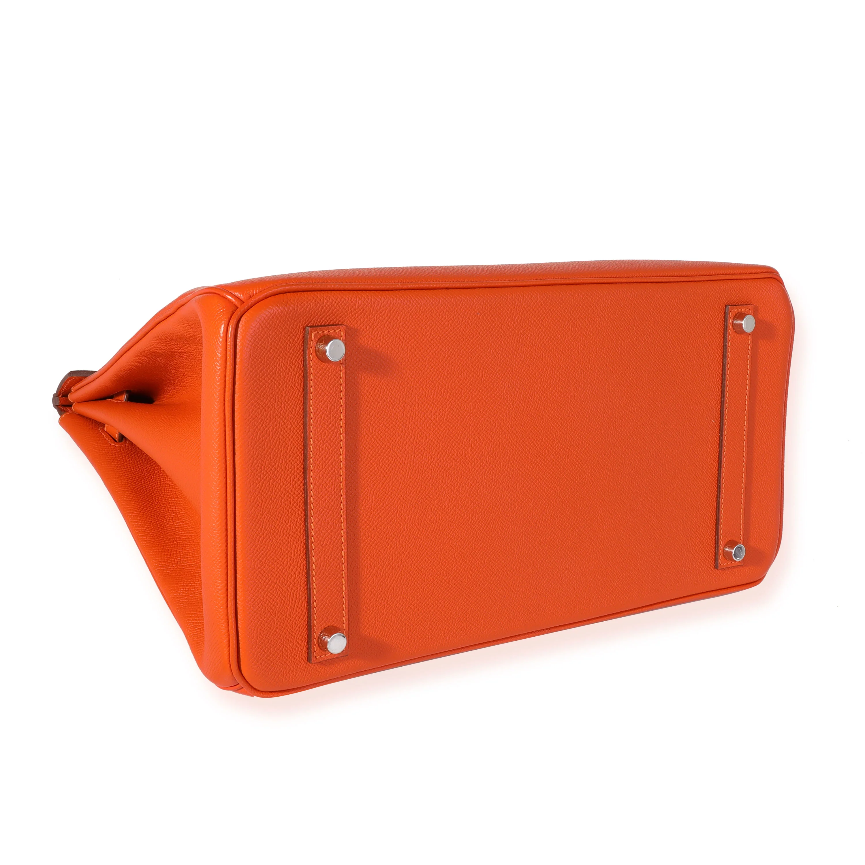 Hermès Feu Epsom Birkin 35 PHW - Image 6