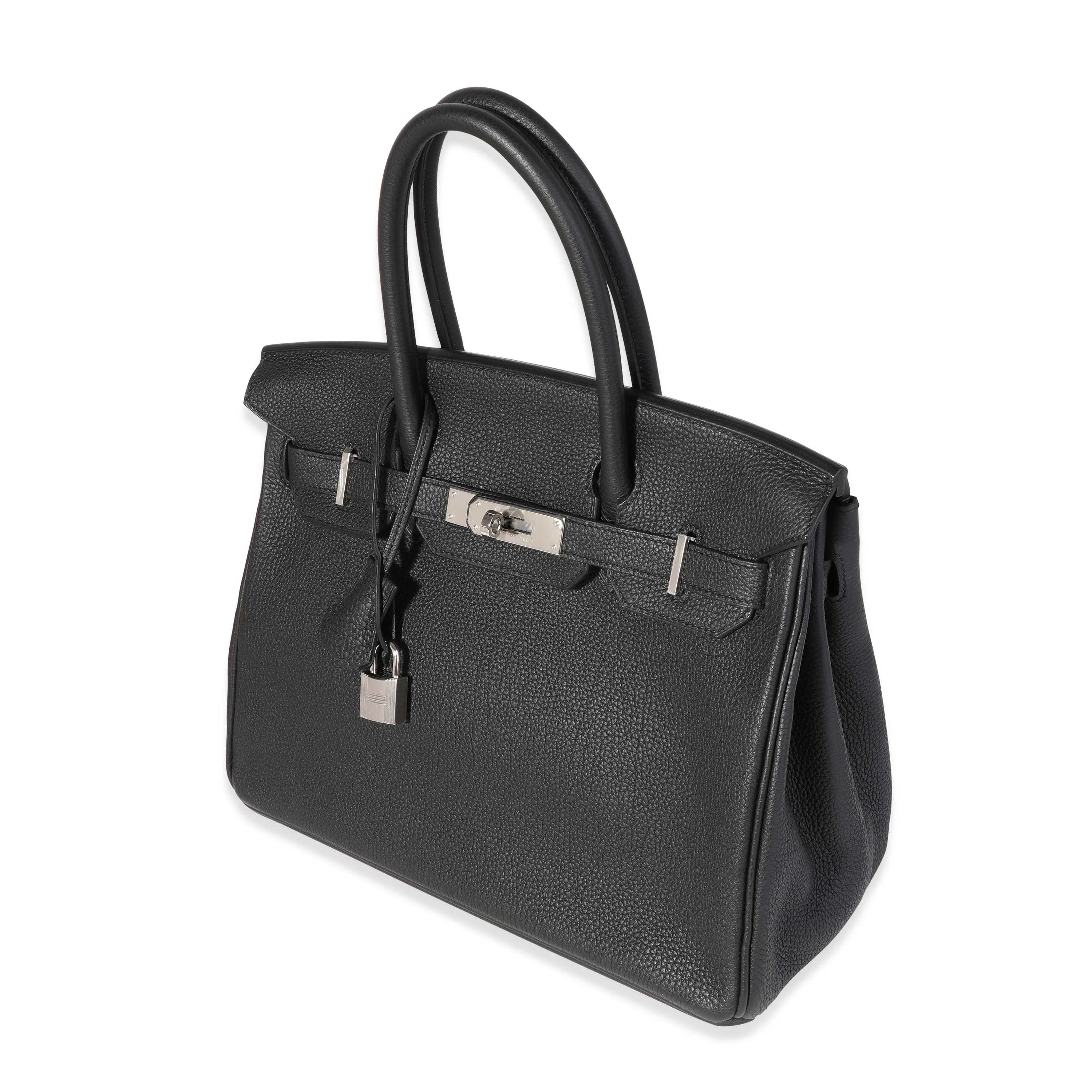 Hermès Black Togo Birkin 30 PHW - Image 2
