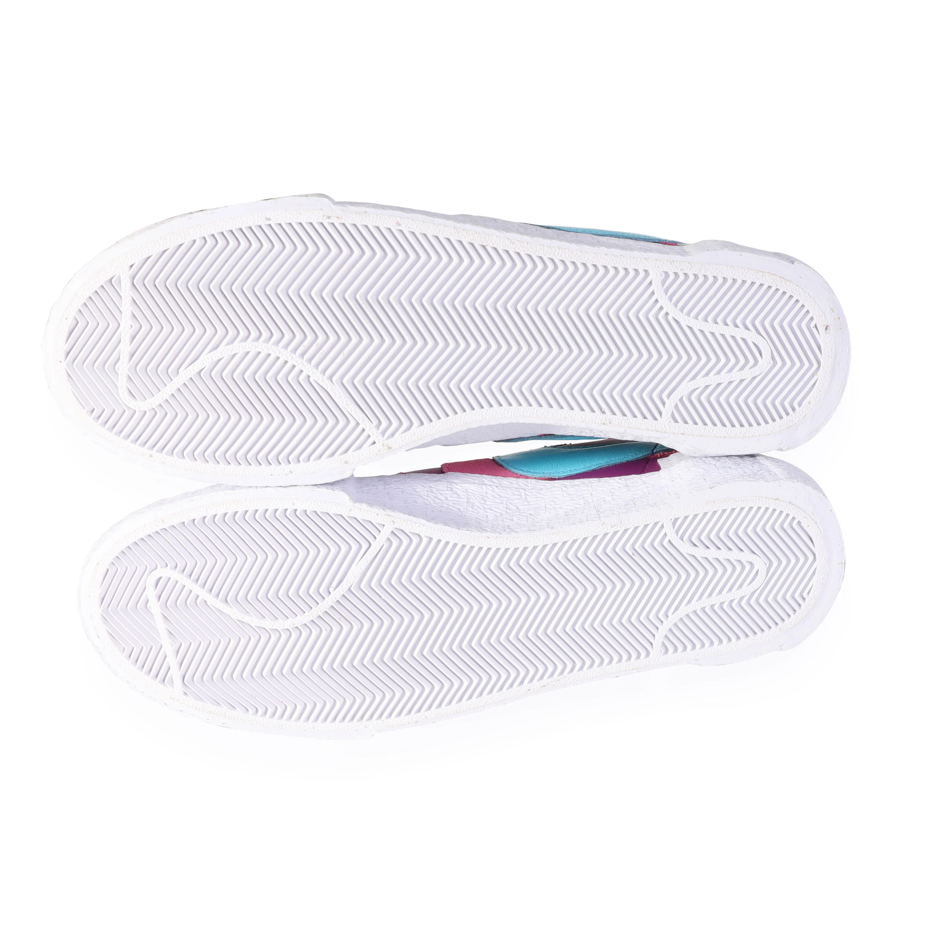 KAWS x sacai x Blazer Low Purple Dusk (9 US) - Image 5