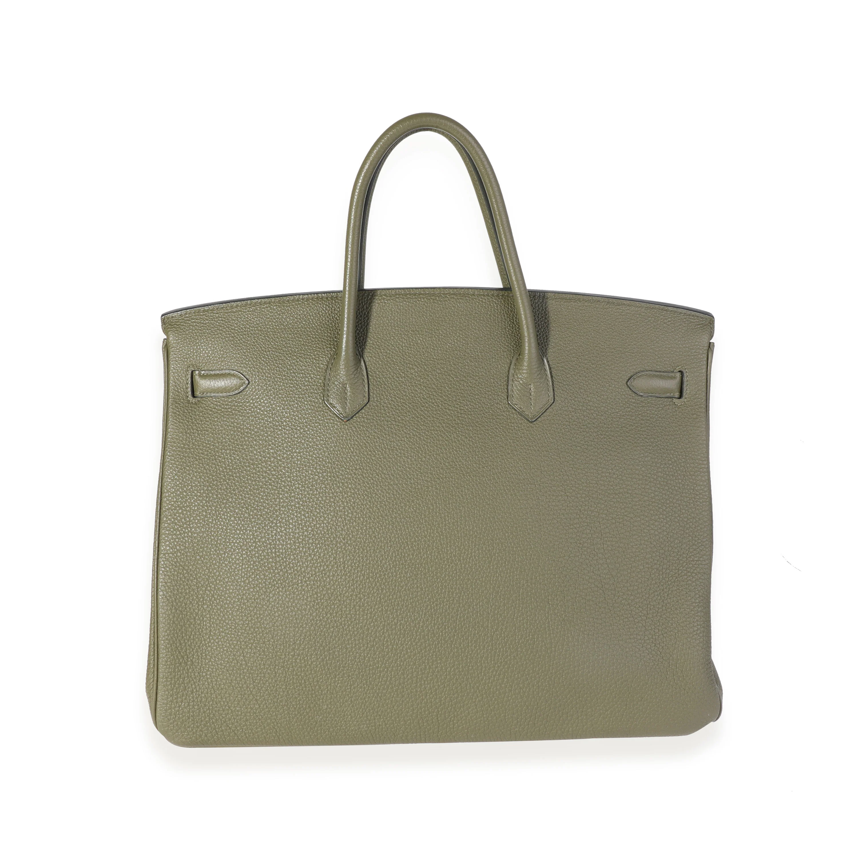 Vert Veronese Togo Birkin 40 PHW - Image 3