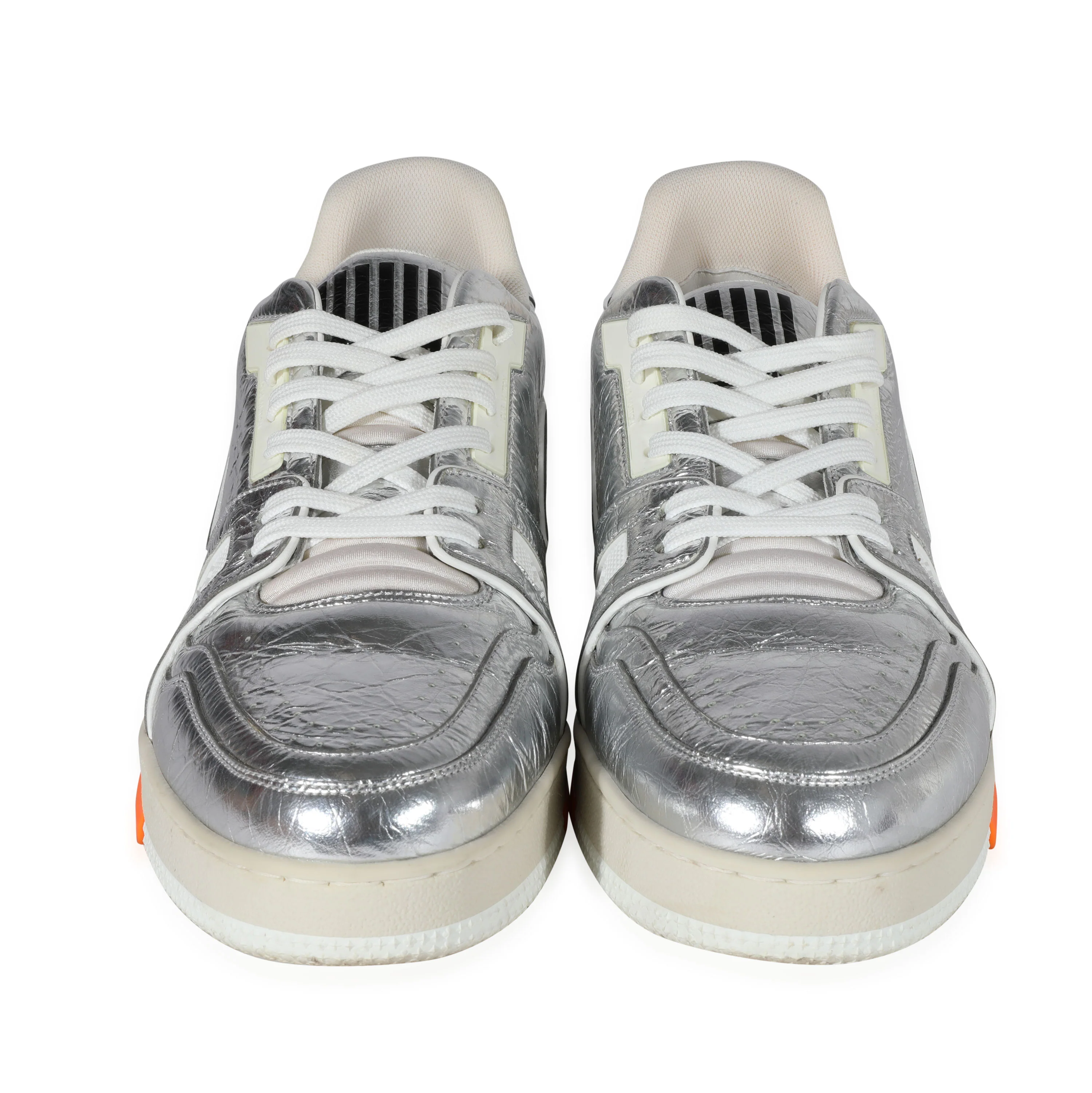 Louis Vuitton -  Louis Vuitton Trainer Silver (8 UK) - Image 3