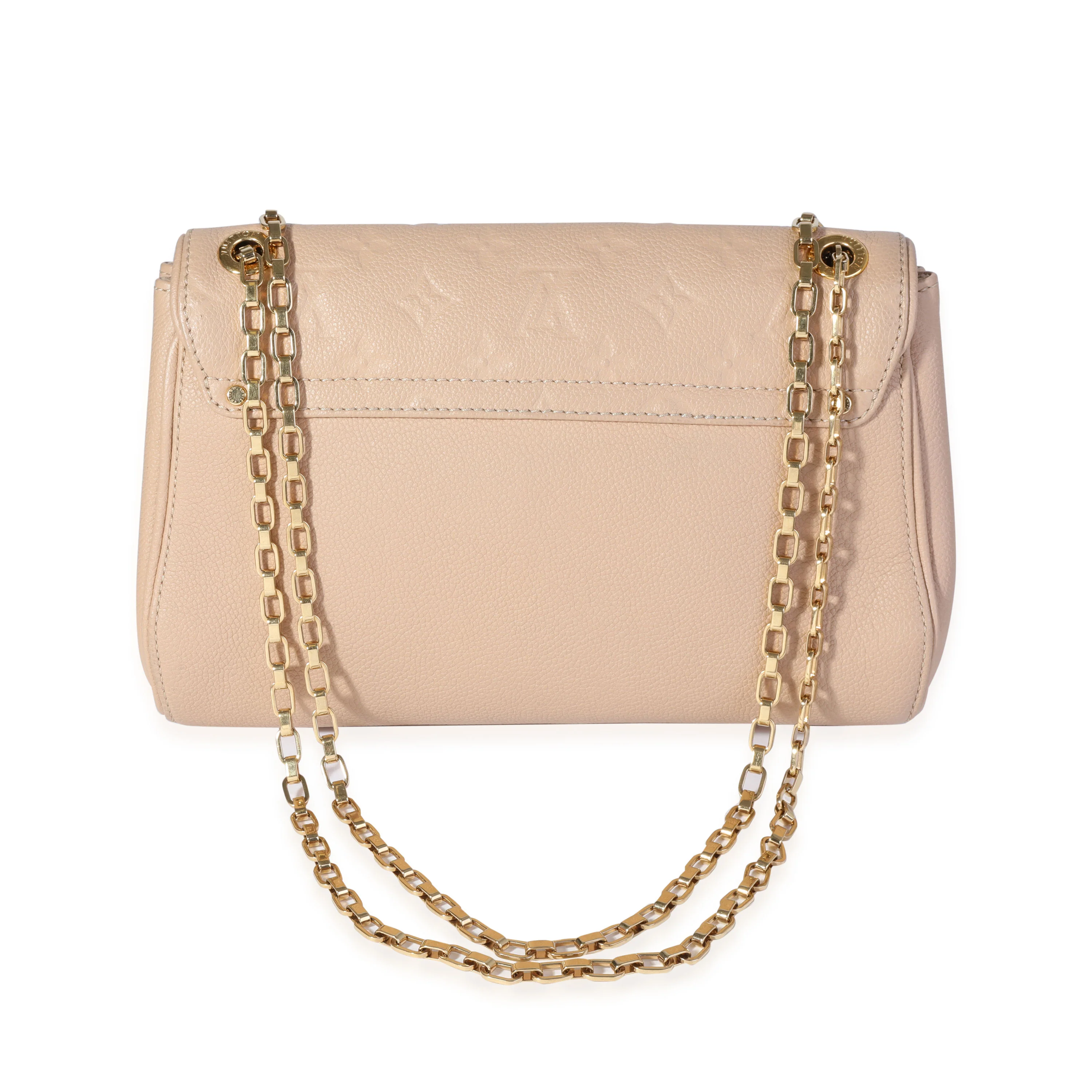 Louis Vuitton Beige Monogram Empreinte Saint-Germain Bag - Image 3