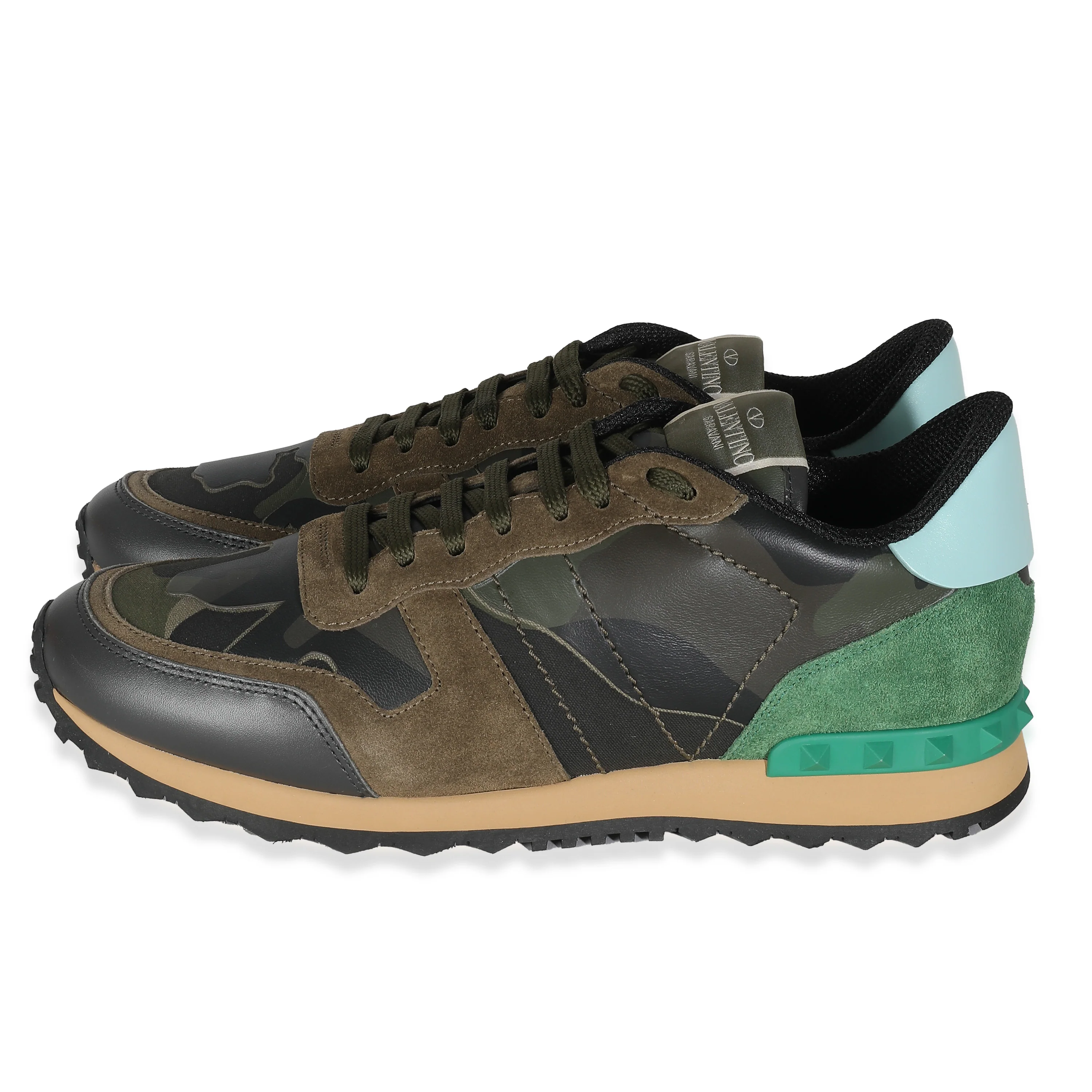 Valentino Rockrunner Camo - Army Green Brushwood (41 EUR) - Image 5