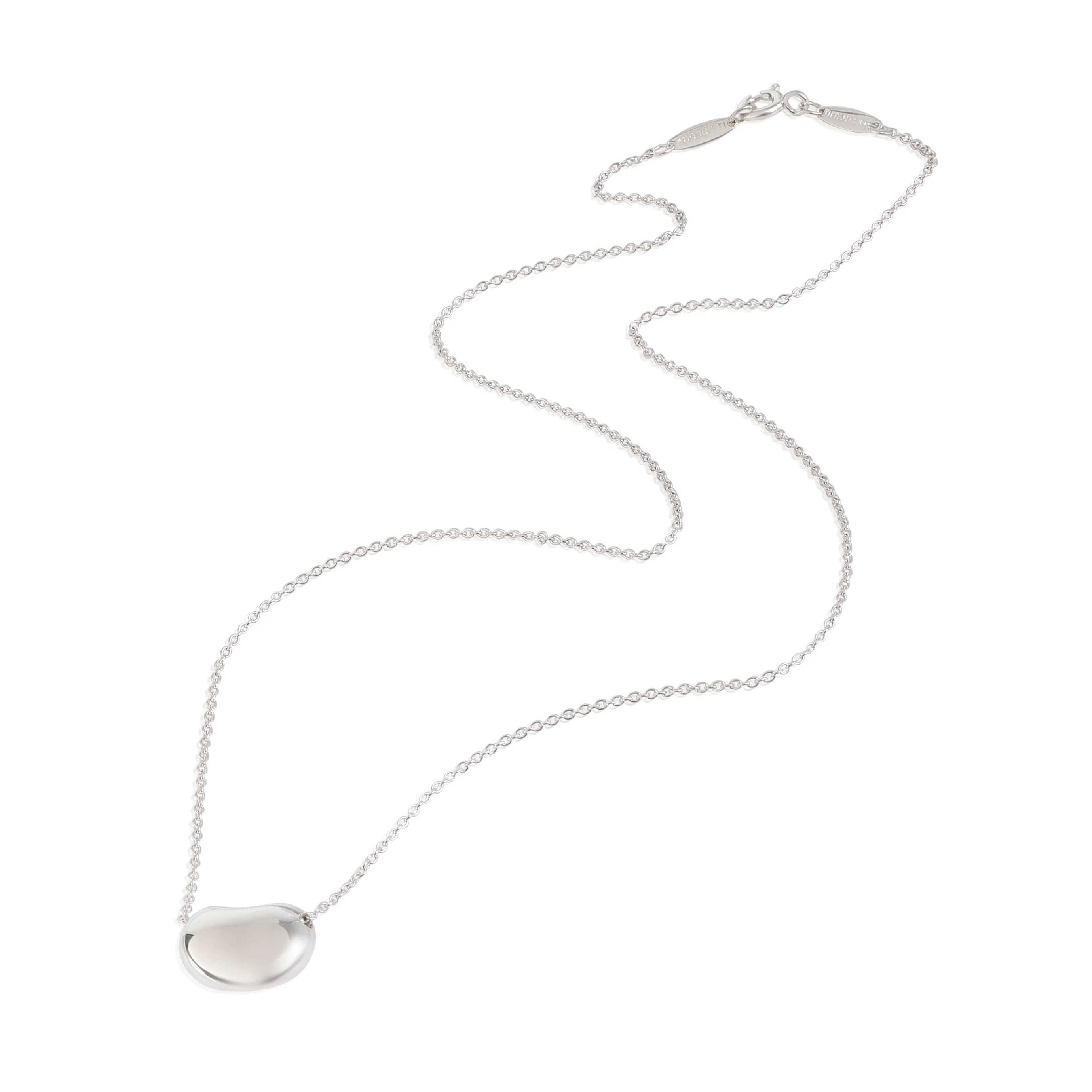 Tiffany & Co. Elsa Peretti Bean Pendant in Sterling Silver, 14mm - Image 3
