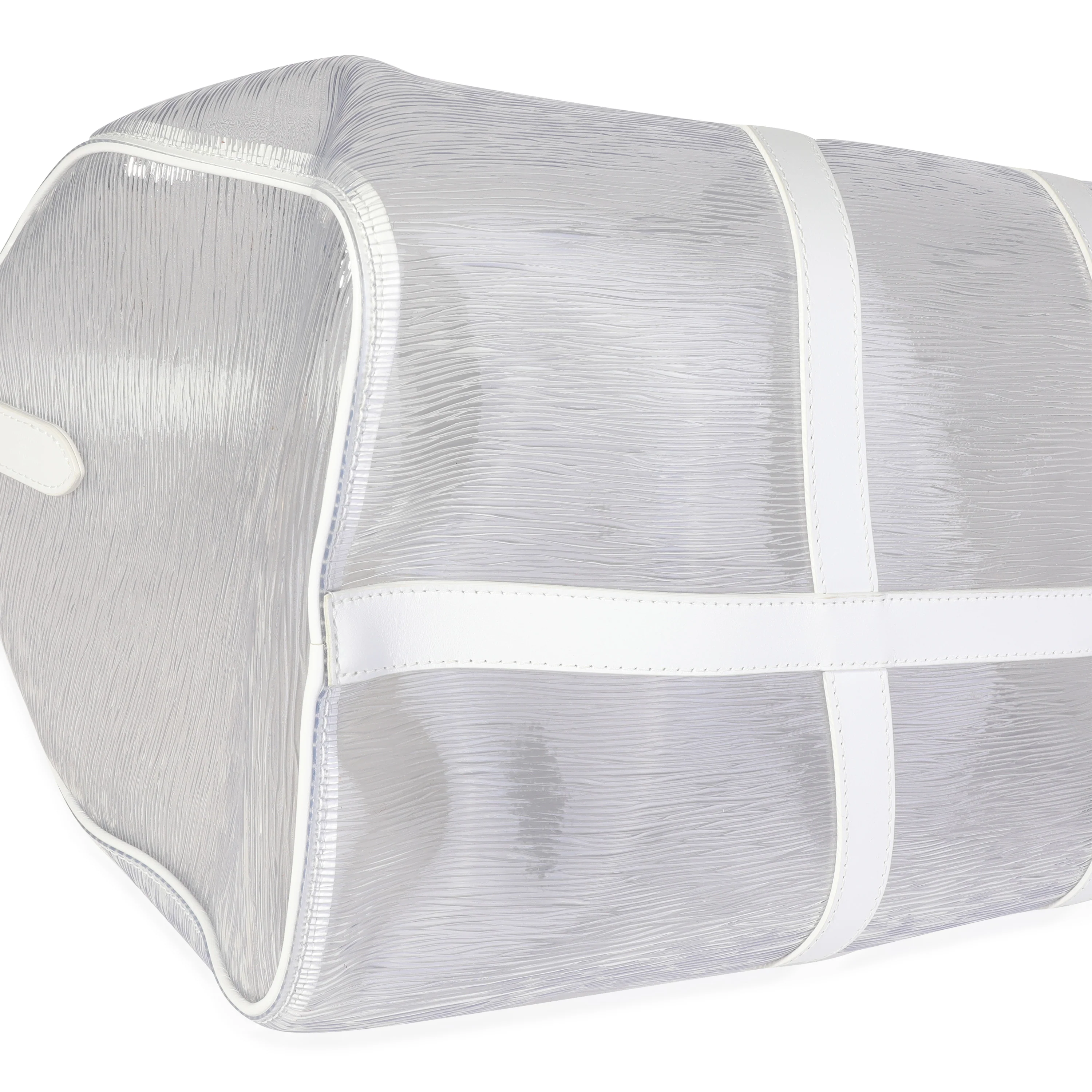 Clear Epi PVC Wavy Keepall Bandoulière 50 - Image 6