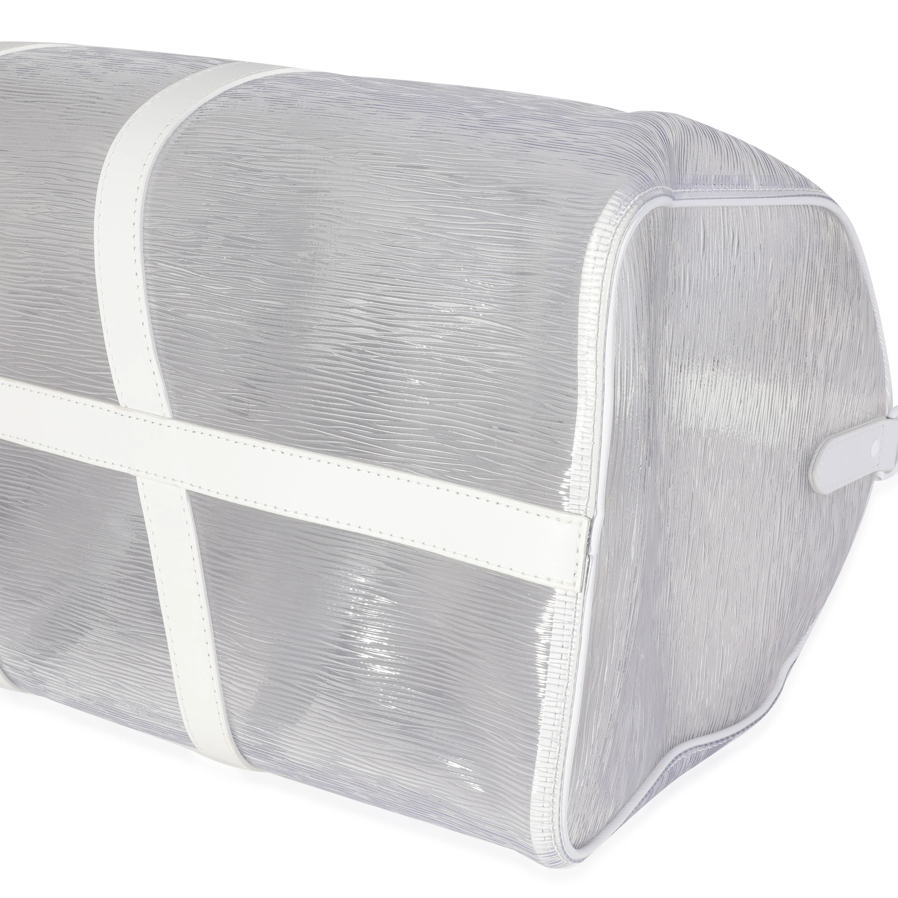 Clear Epi PVC Wavy Keepall Bandoulière 50 - Image 7