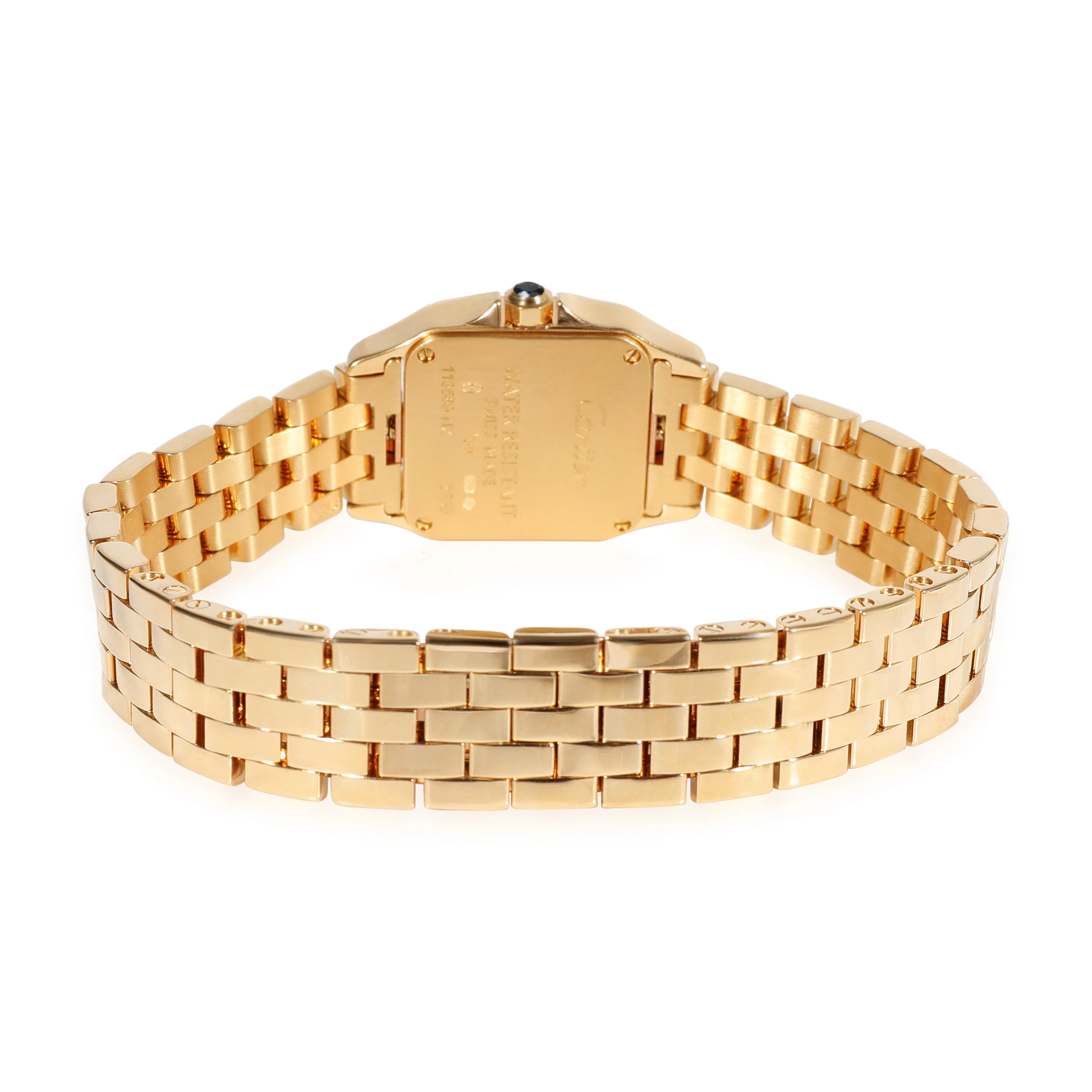 Cartier Santos Demoiselle W25063X9 Womens Watch in Yellow Gold - Image 4