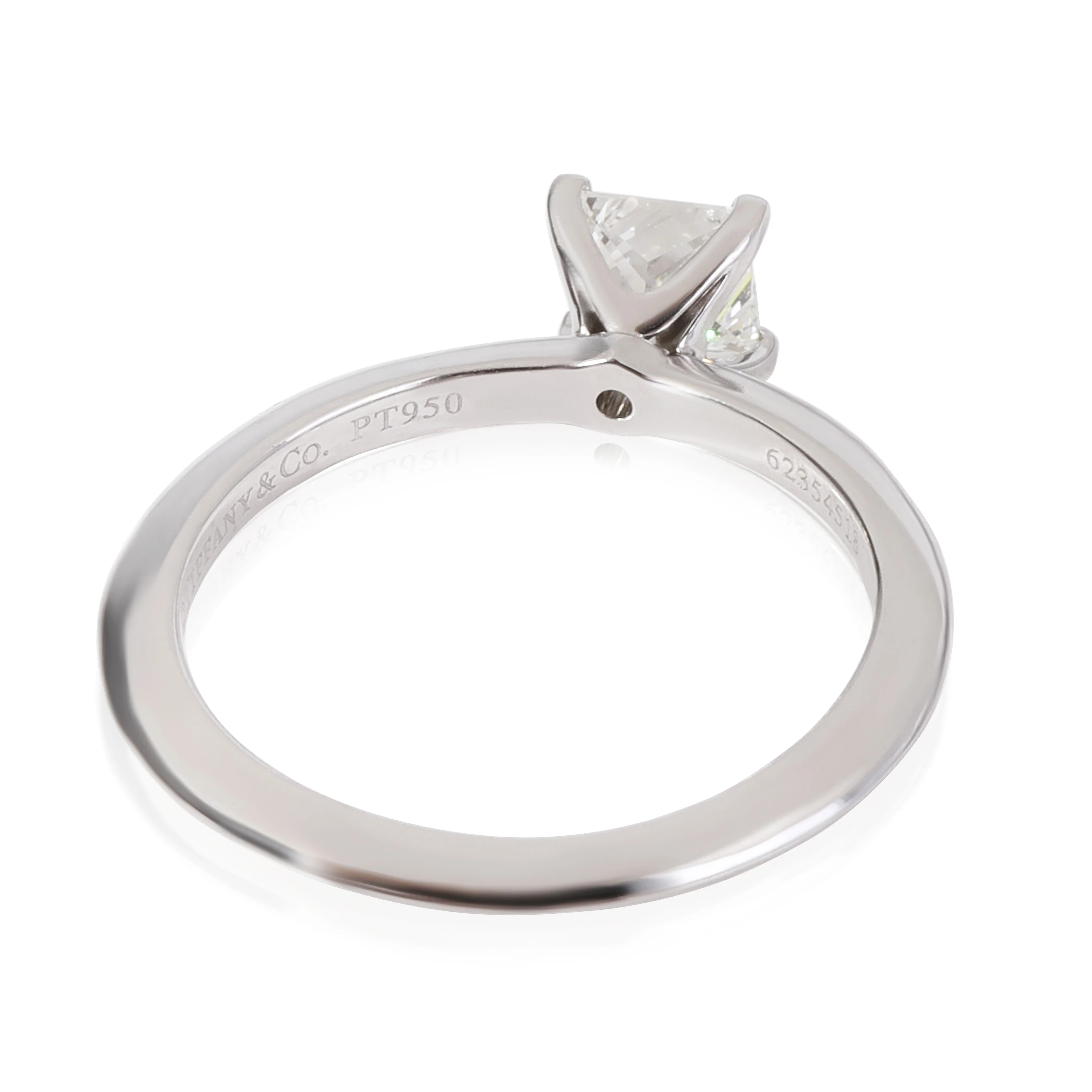 Tiffany & Co. Diamond Engagement Ring in Platinum H VS1 0.70 CTW - Image 3