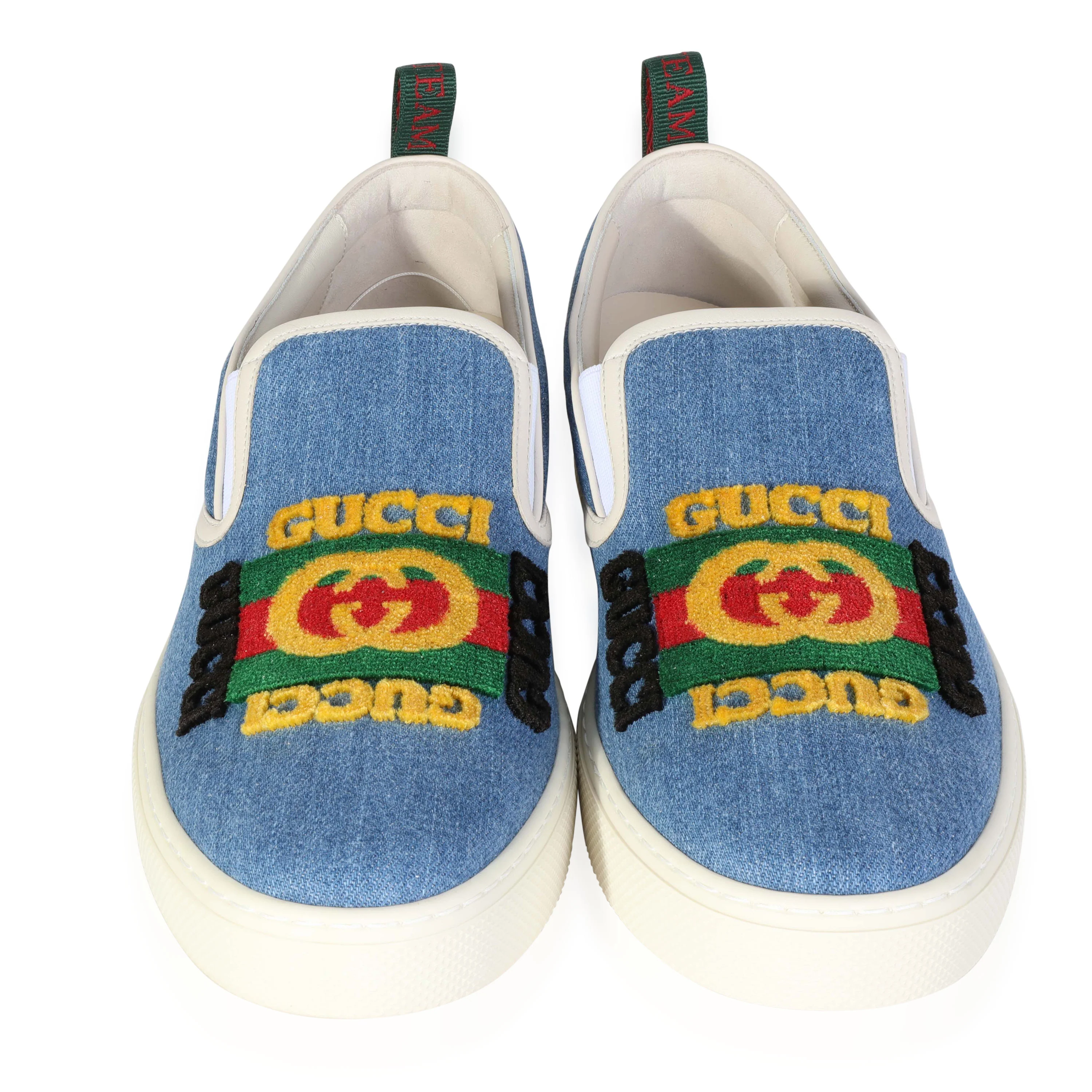 Gucci - Gucci Slip-On Dublin Blue (7 UK) - Image 3