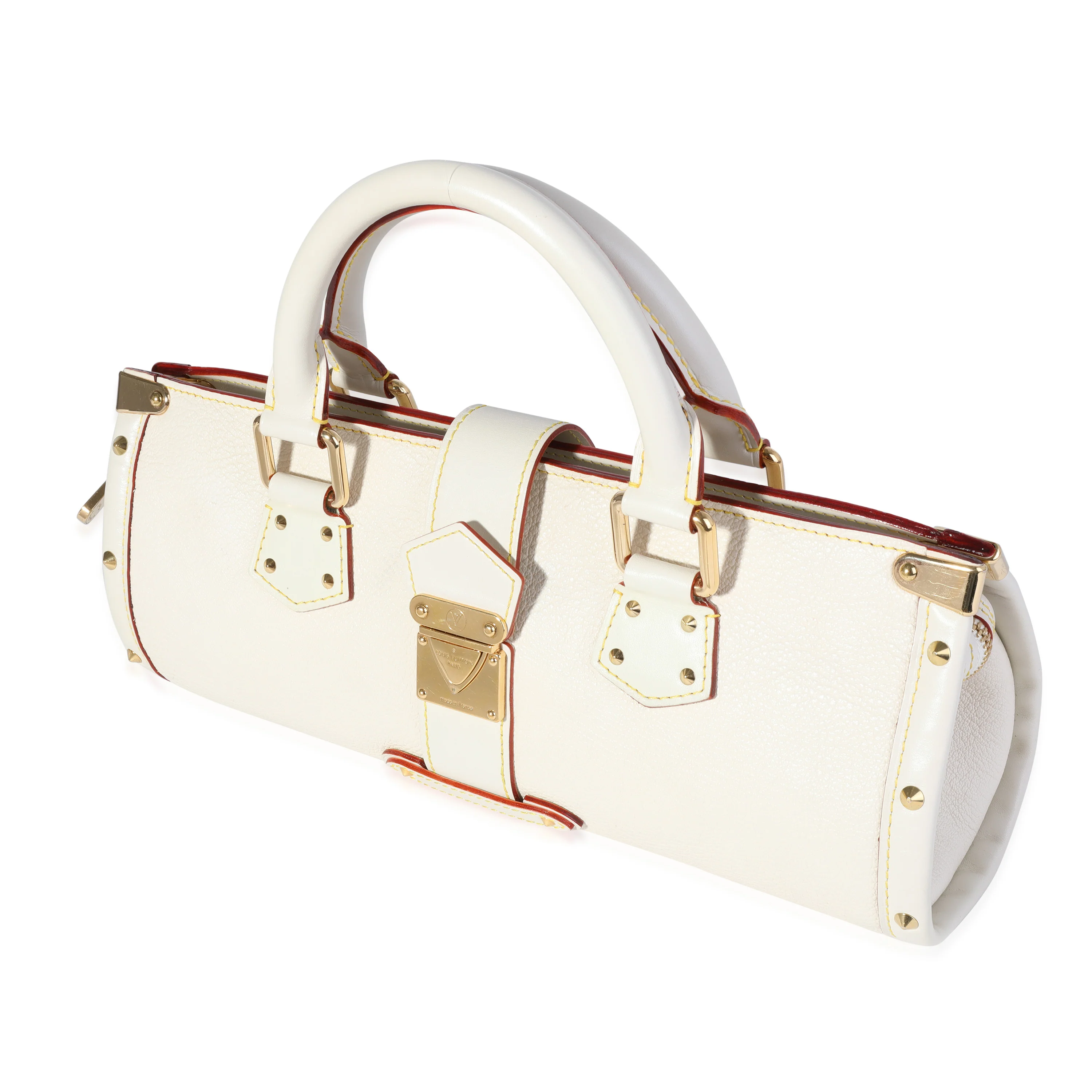 Louis Vuitton White Suhali Leather LEpanoui PM - Image 2