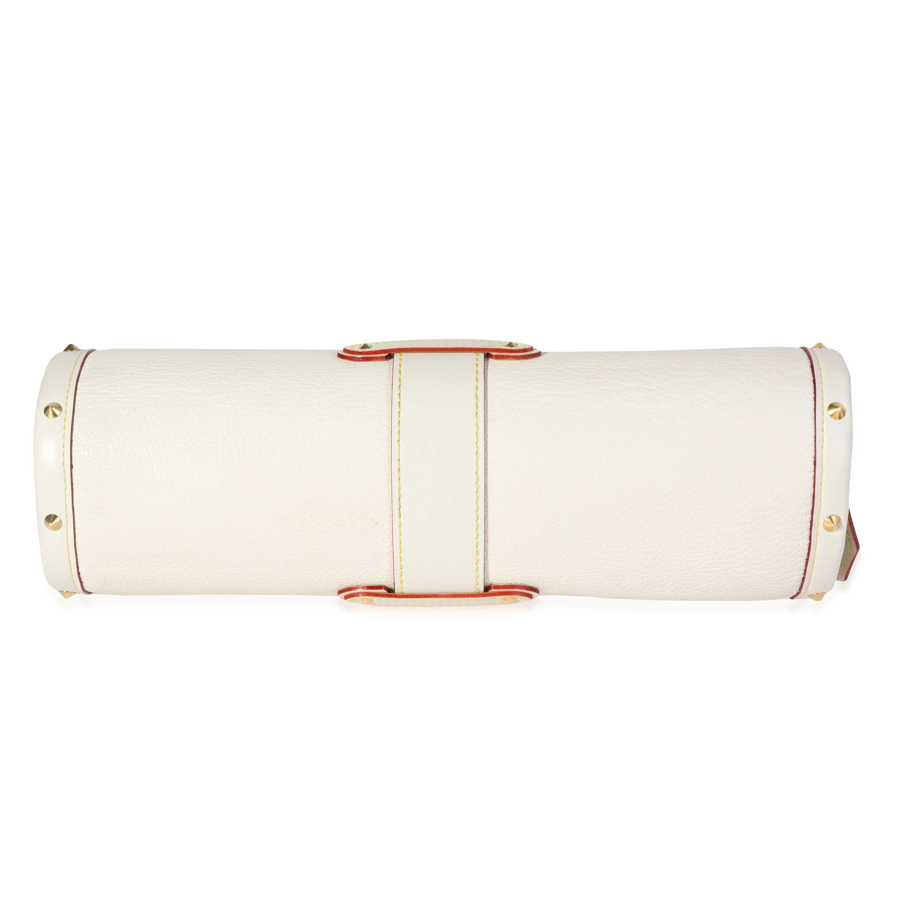 Louis Vuitton White Suhali Leather LEpanoui PM - Image 5