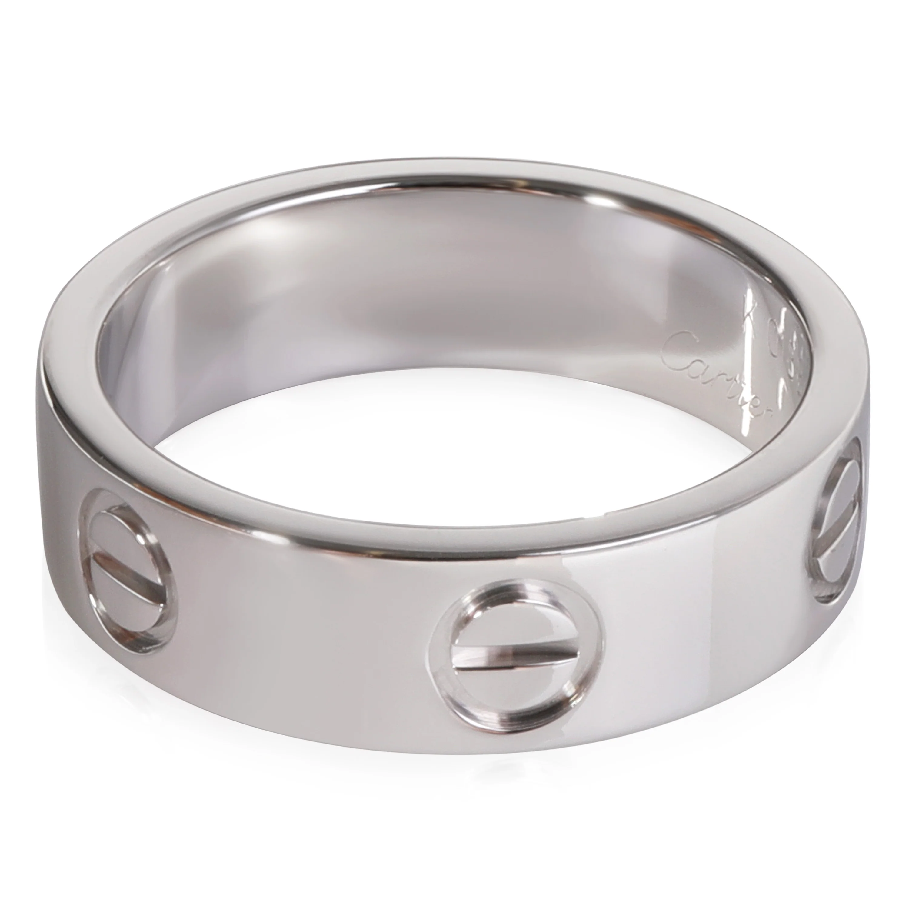 Cartier Love Ring in 18k White Gold - Image 2