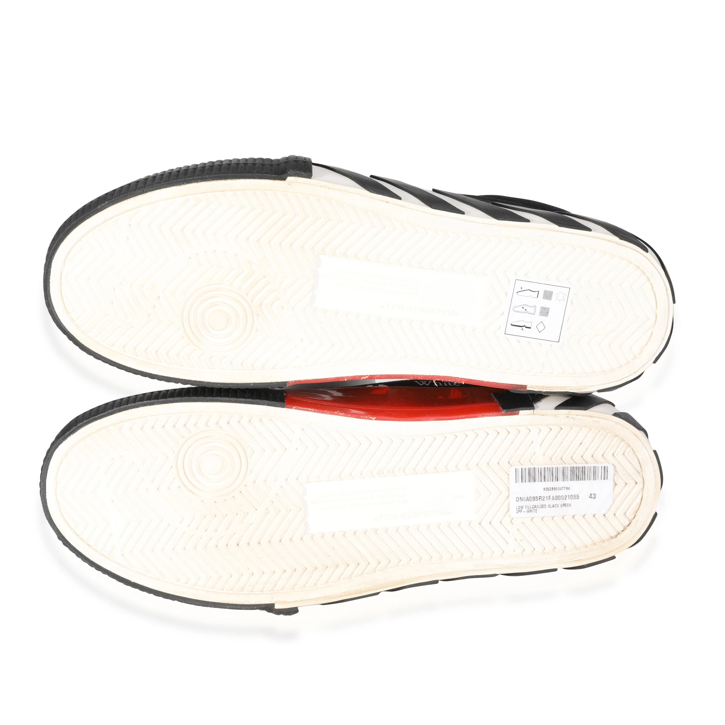 Off-White Vulc Sneaker Black White (43 EUR) - Image 5