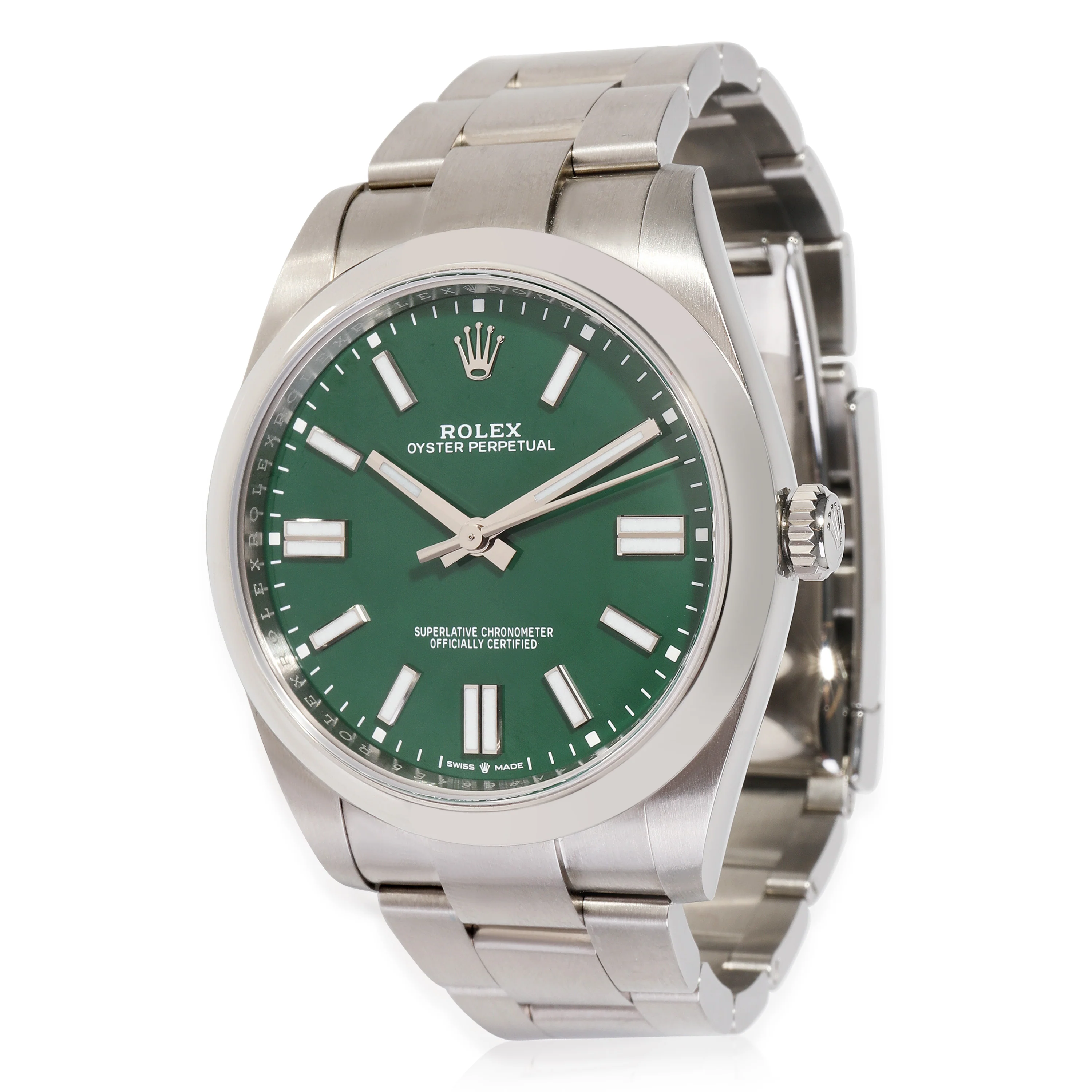 Oyster Perpetual 124300 Mens Watch in Stainless Steel