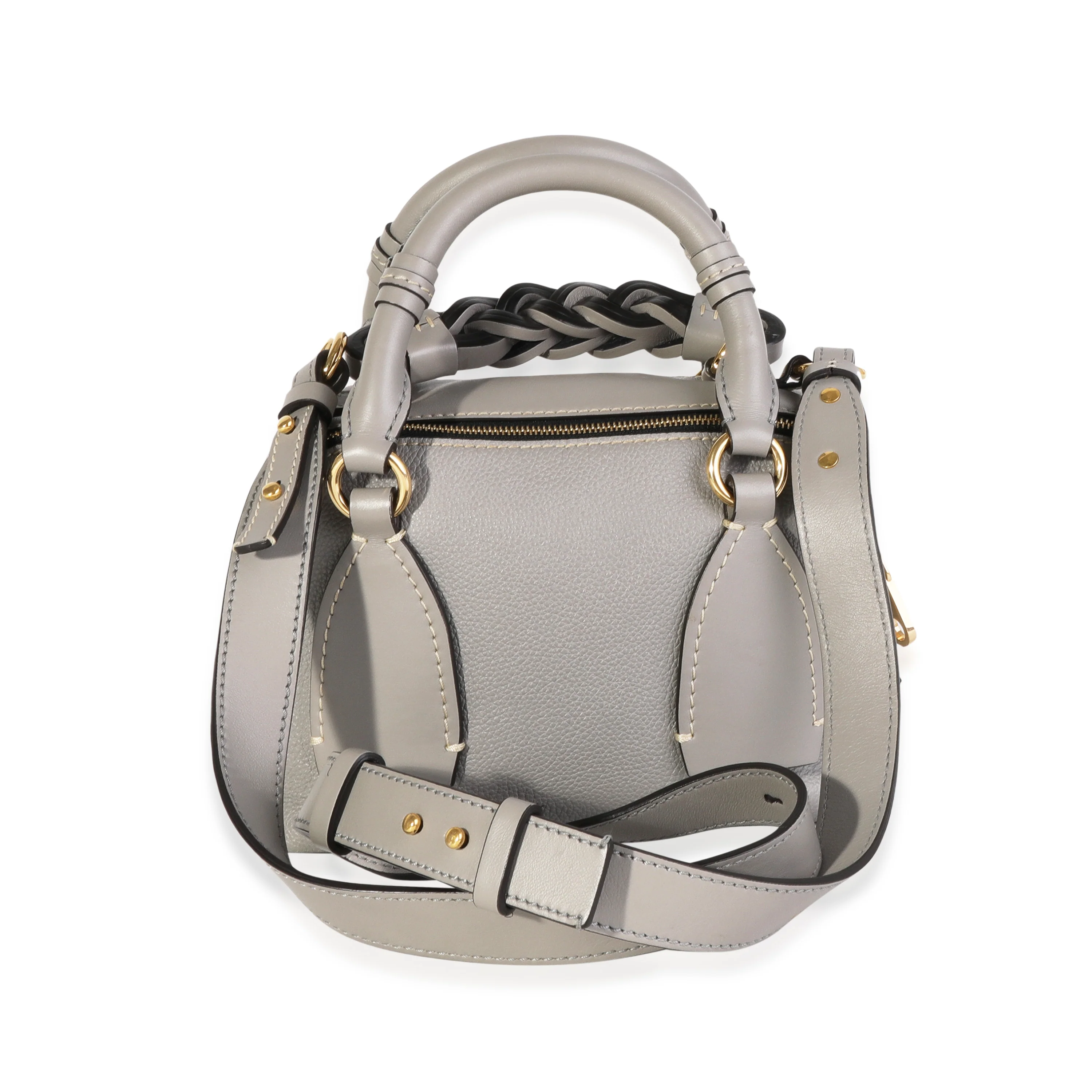 Chloe Stormy Grey Calfskin Small Daria Bag - Image 2