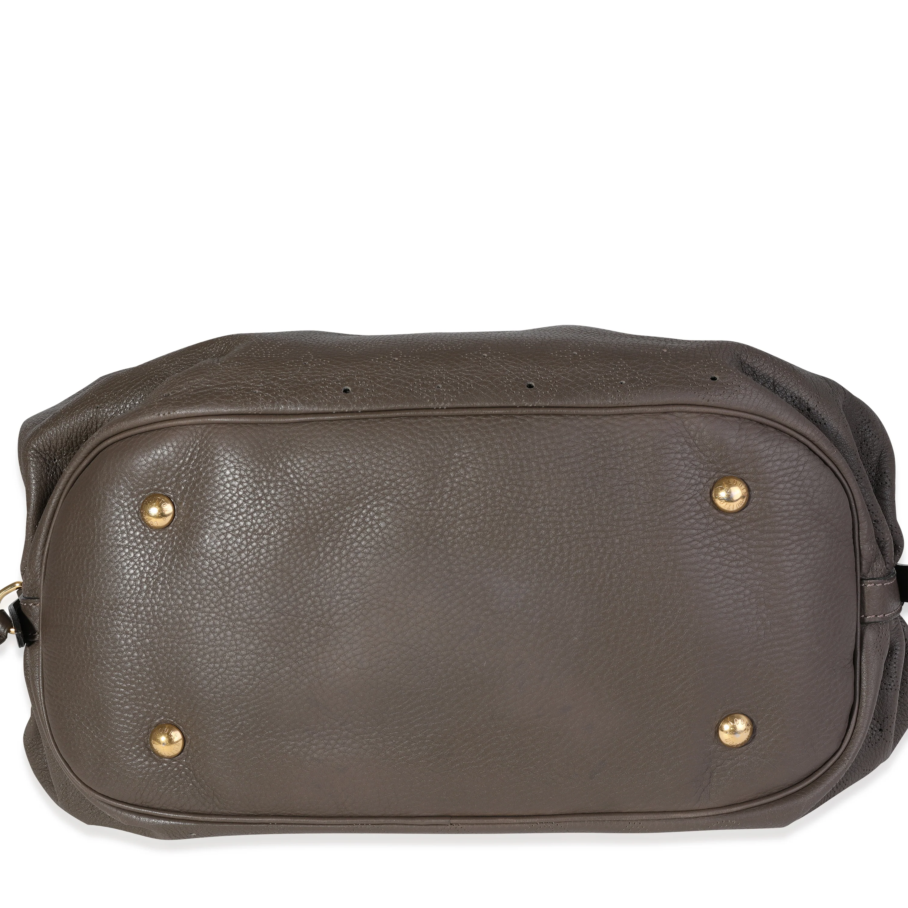 Louis Vuitton Taupe Mahina Leather XL Hobo - Image 6