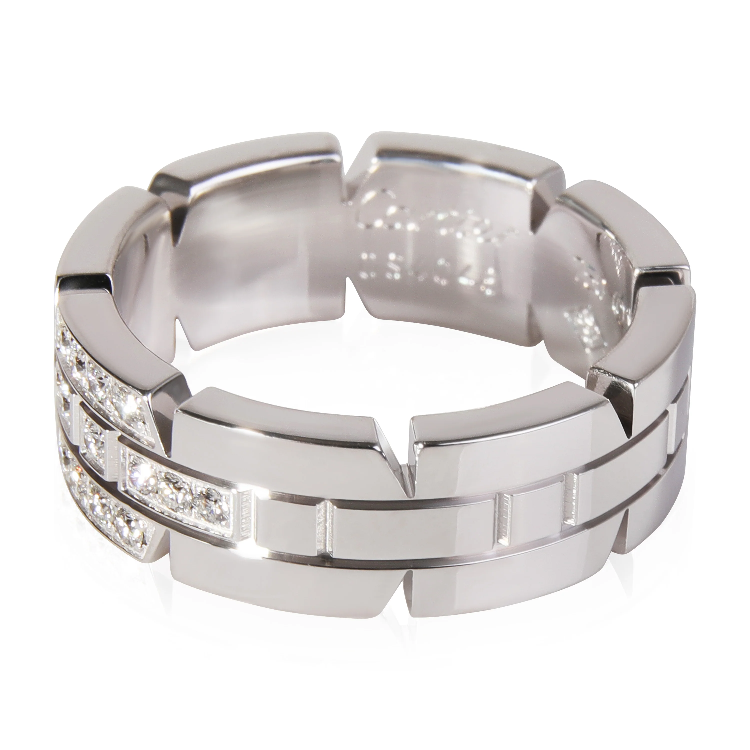 Tank Francaise Ring (White Gold) - Image 2