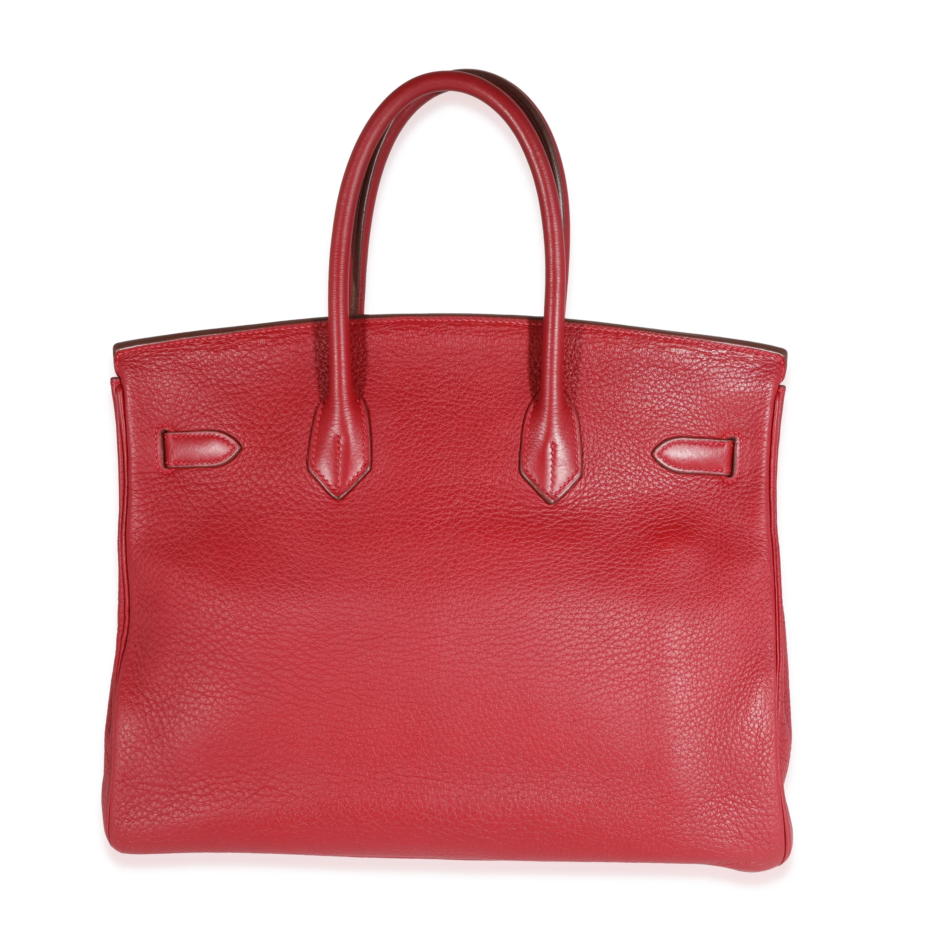 Rouge Grenat Clemence Birkin 35 GHW - Image 3