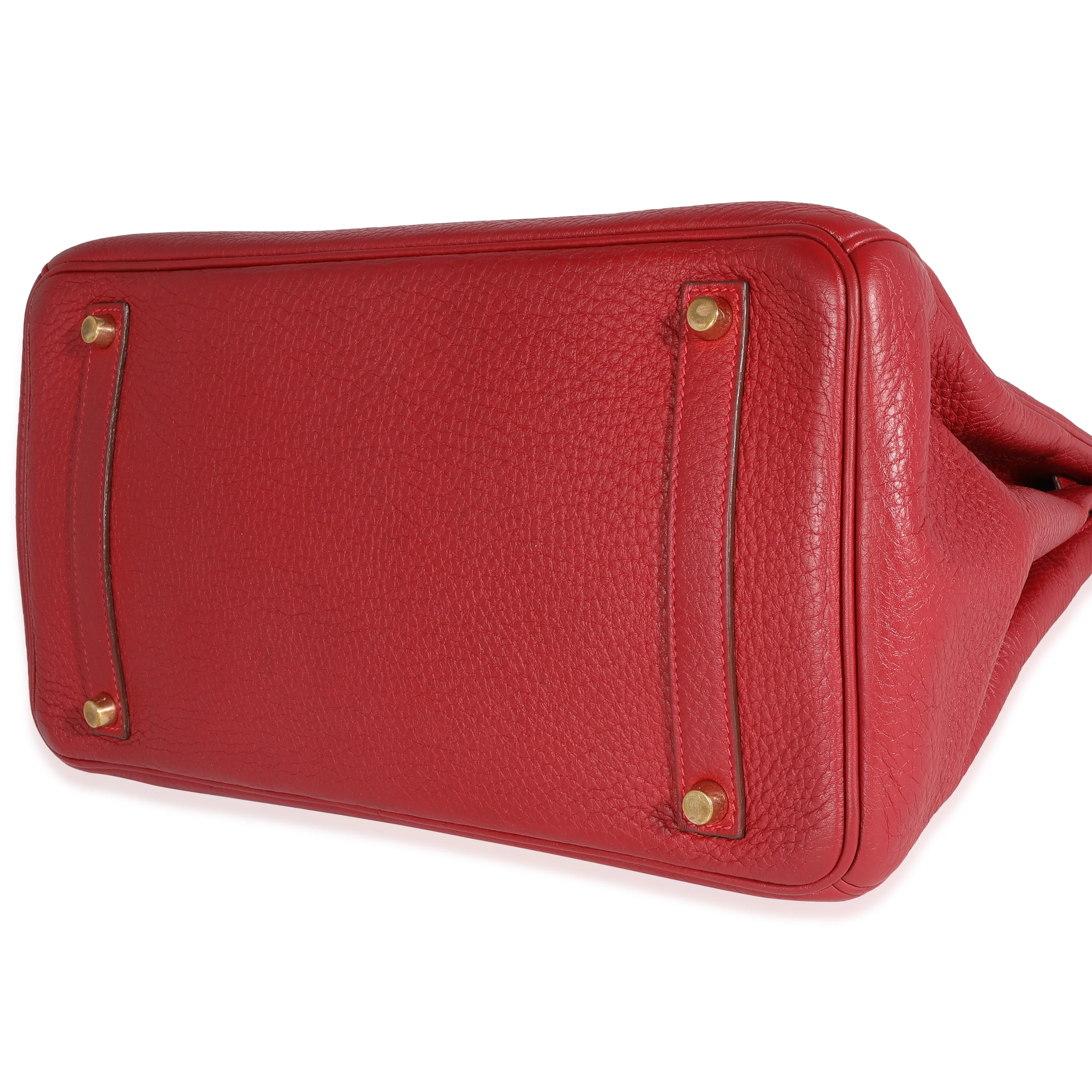 Rouge Grenat Clemence Birkin 35 GHW - Image 7