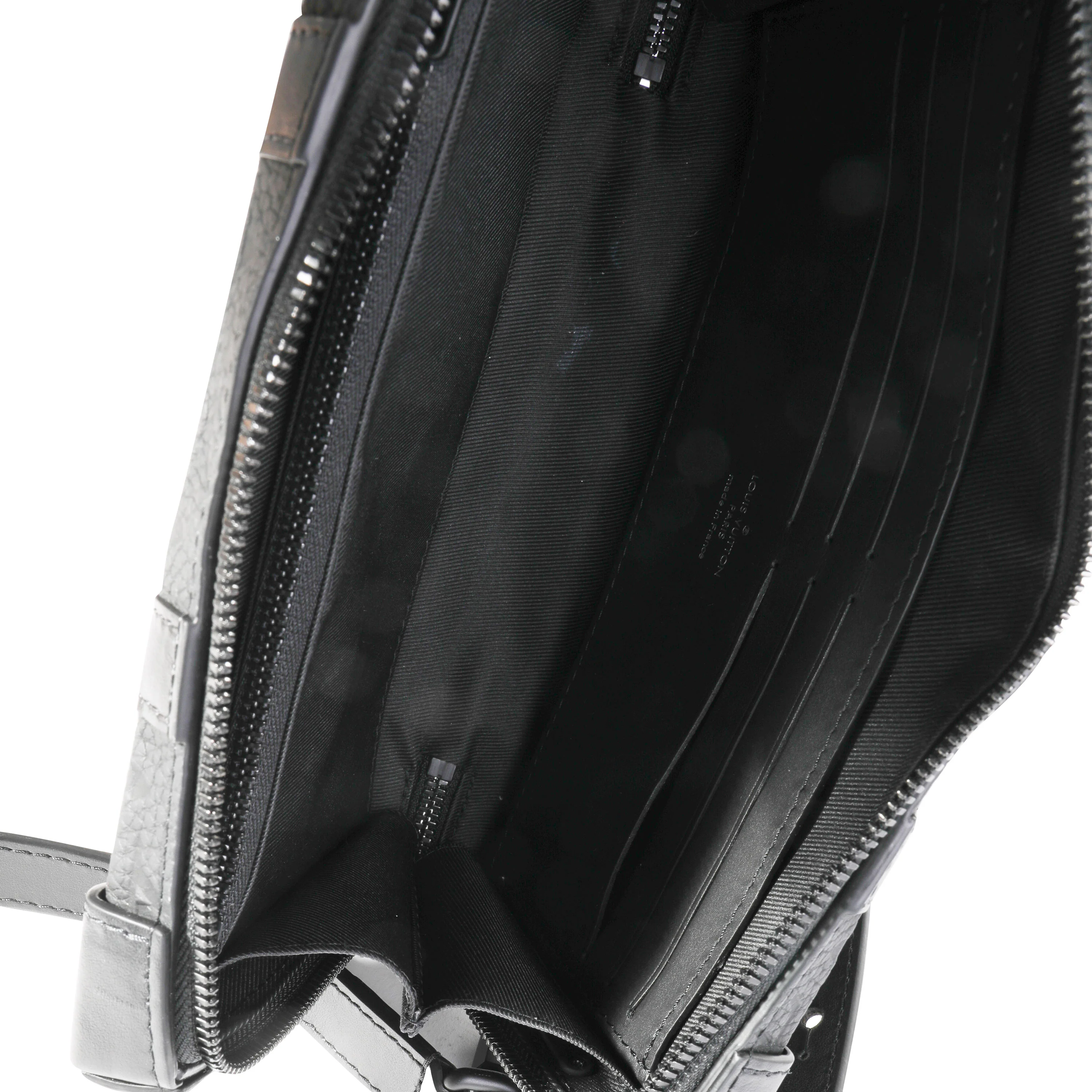 Black Monogram Embossed Taurillon Leather Soft Trunk Wallet - Image 8