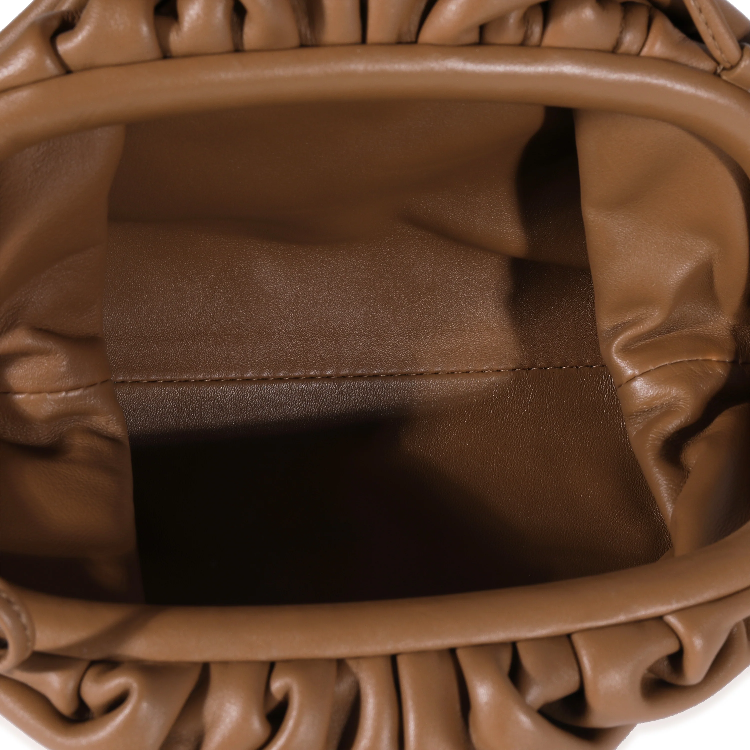 Bottega Veneta Teak Calfskin Mini Pouch - Image 8