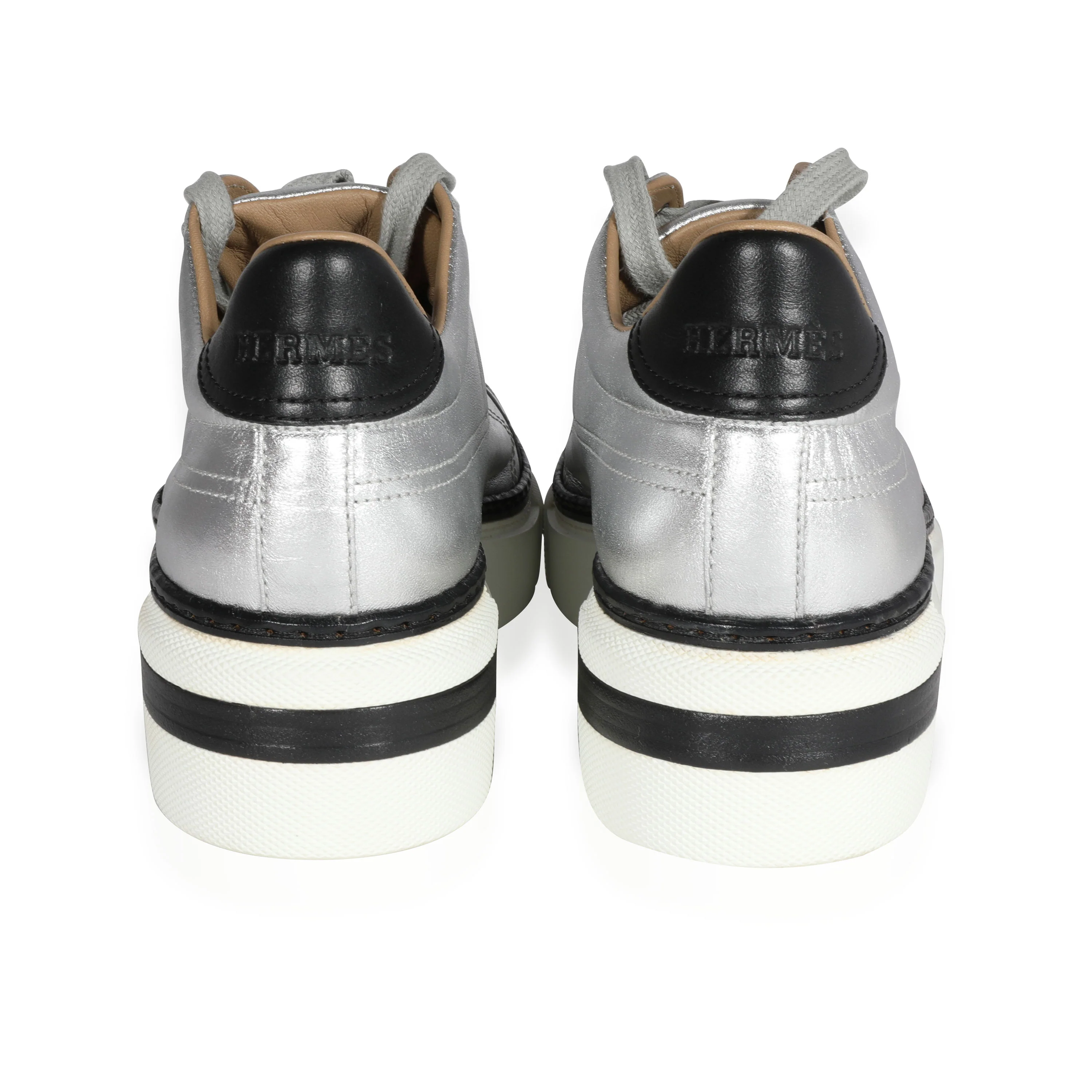 Hermès - Hermes Voltage Sneaker Silver (38.5 EUR) - Image 4