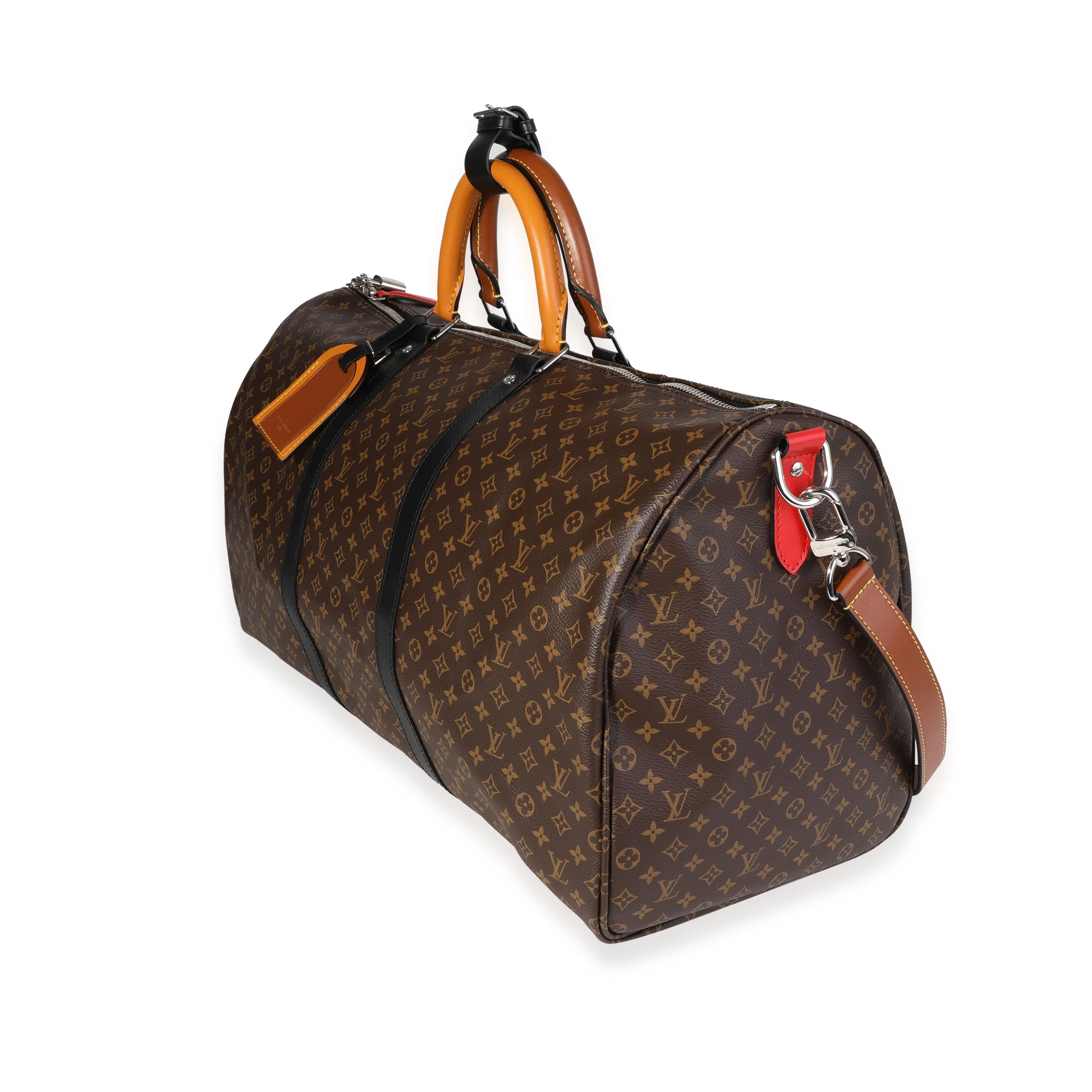 Louis Vuitton Monogram Patchwork Keepall Bandoulière 50 - Image 2