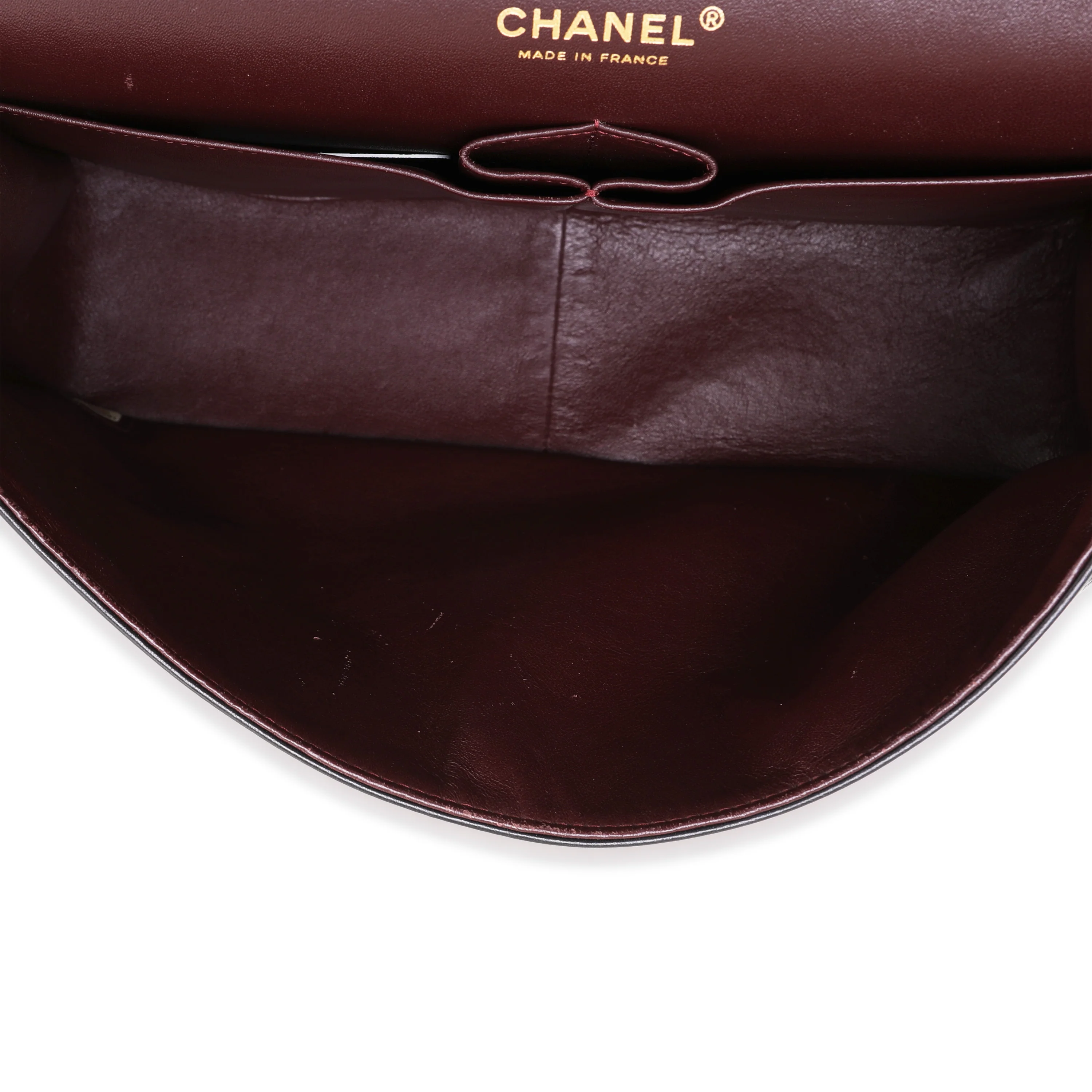 Black Quilted Lambskin Jumbo Classic Double Flap Bag - Image 8