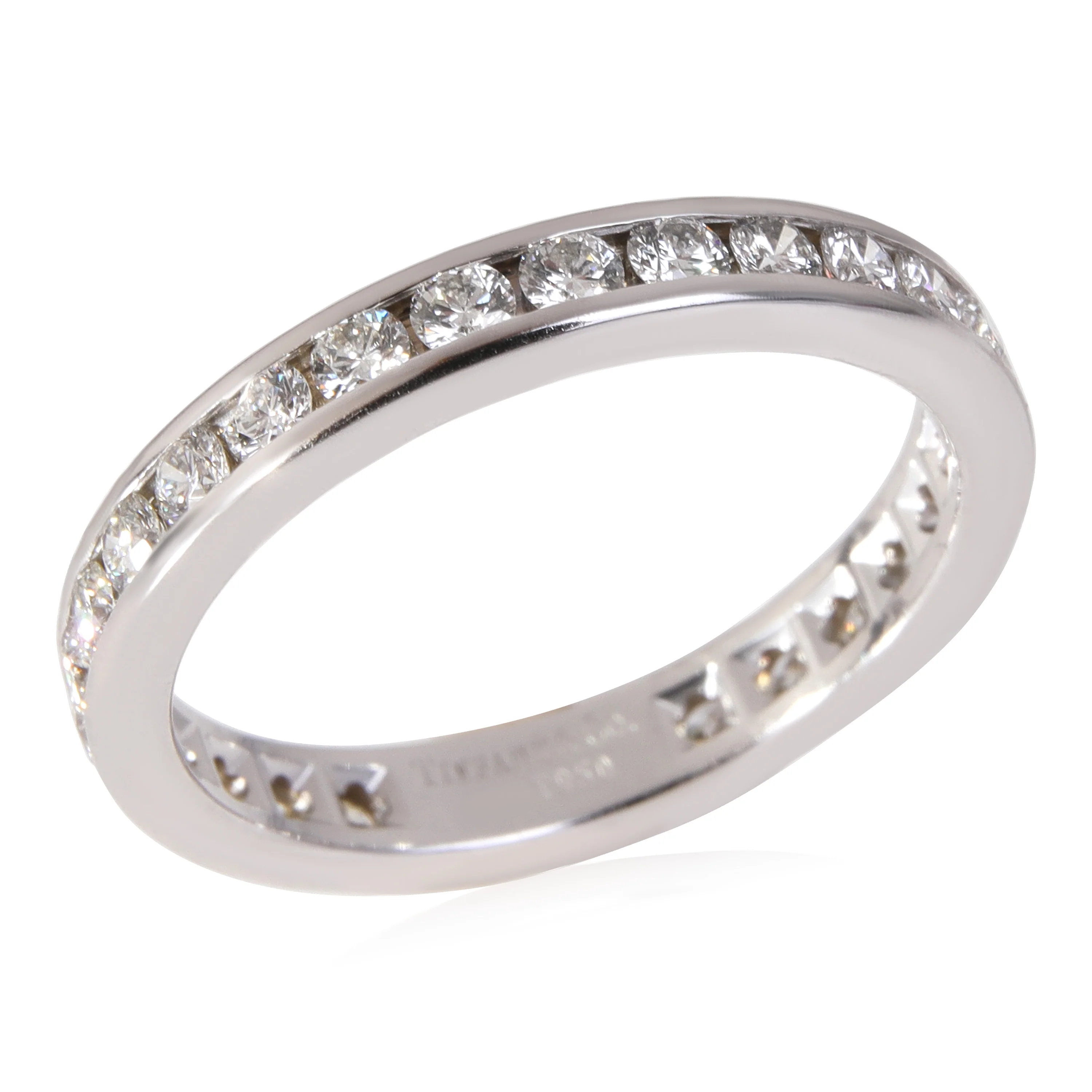 Tiffany & Co. Diamond Eternity Band in 950 Platinum 1 CTW - Image 4