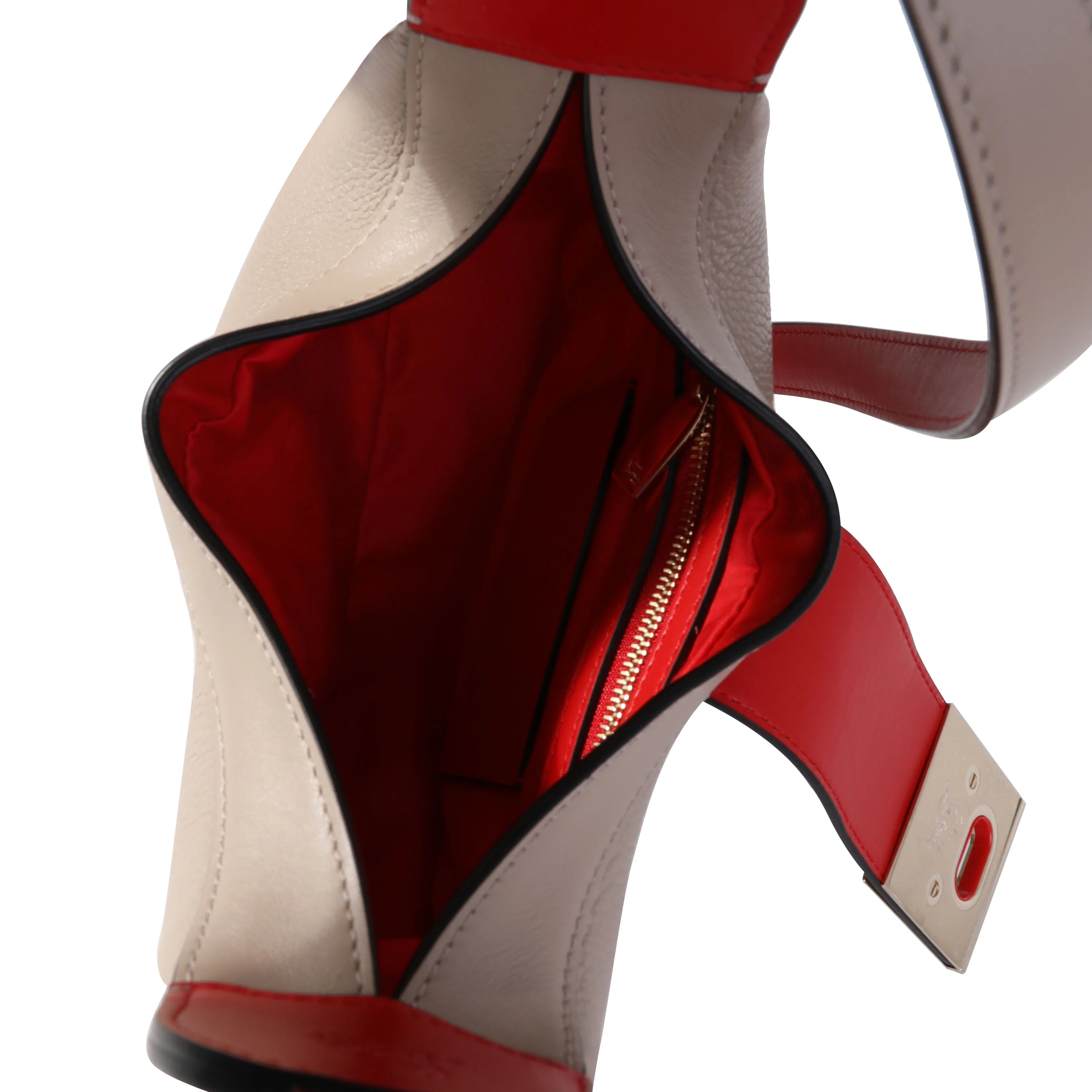 Christian Louboutin Fève Grained Calfskin Carasky Mini Bag - Image 8
