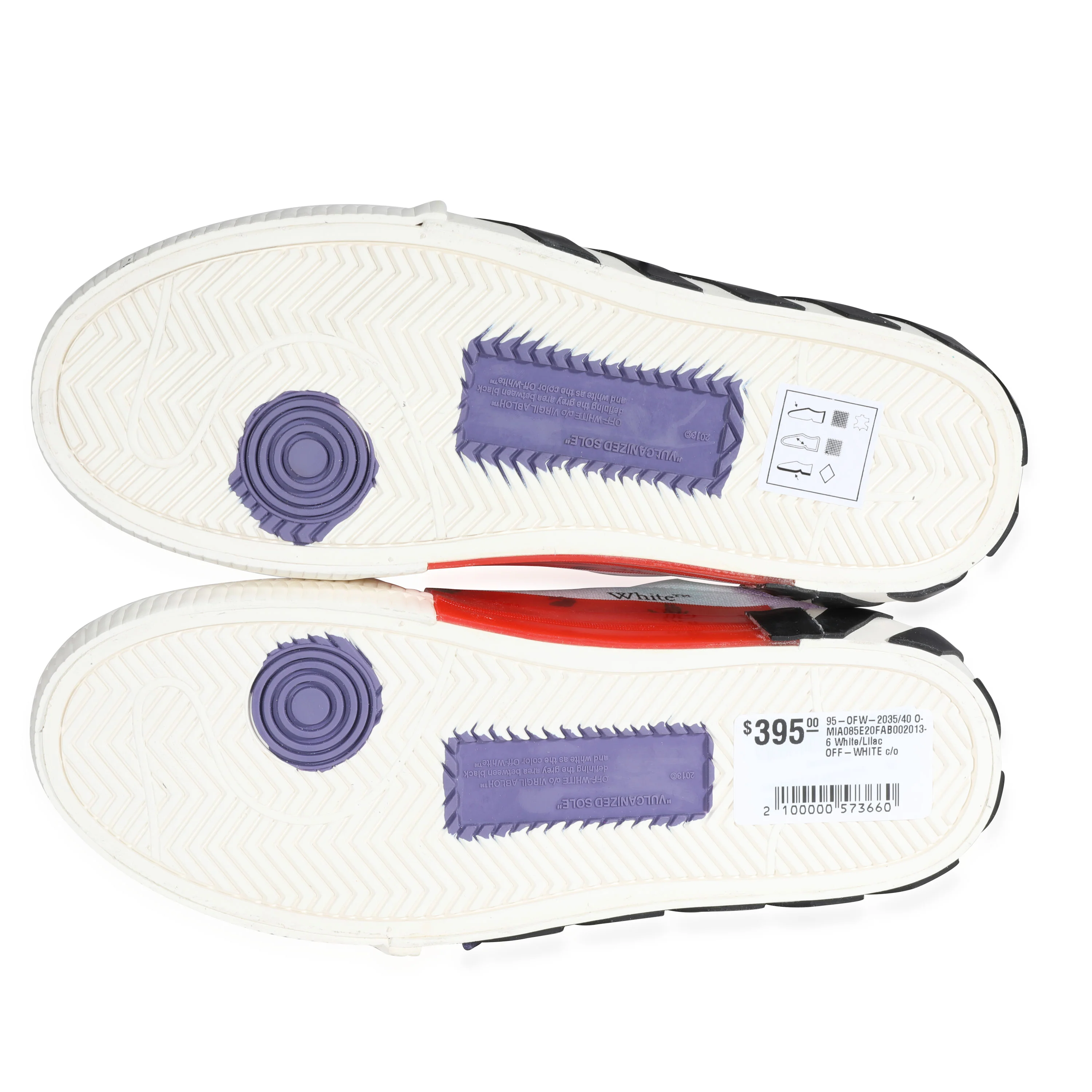 Off-White - Off-White Vulc Low Tie-Dye - White Lilac (40 EUR) - Image 5