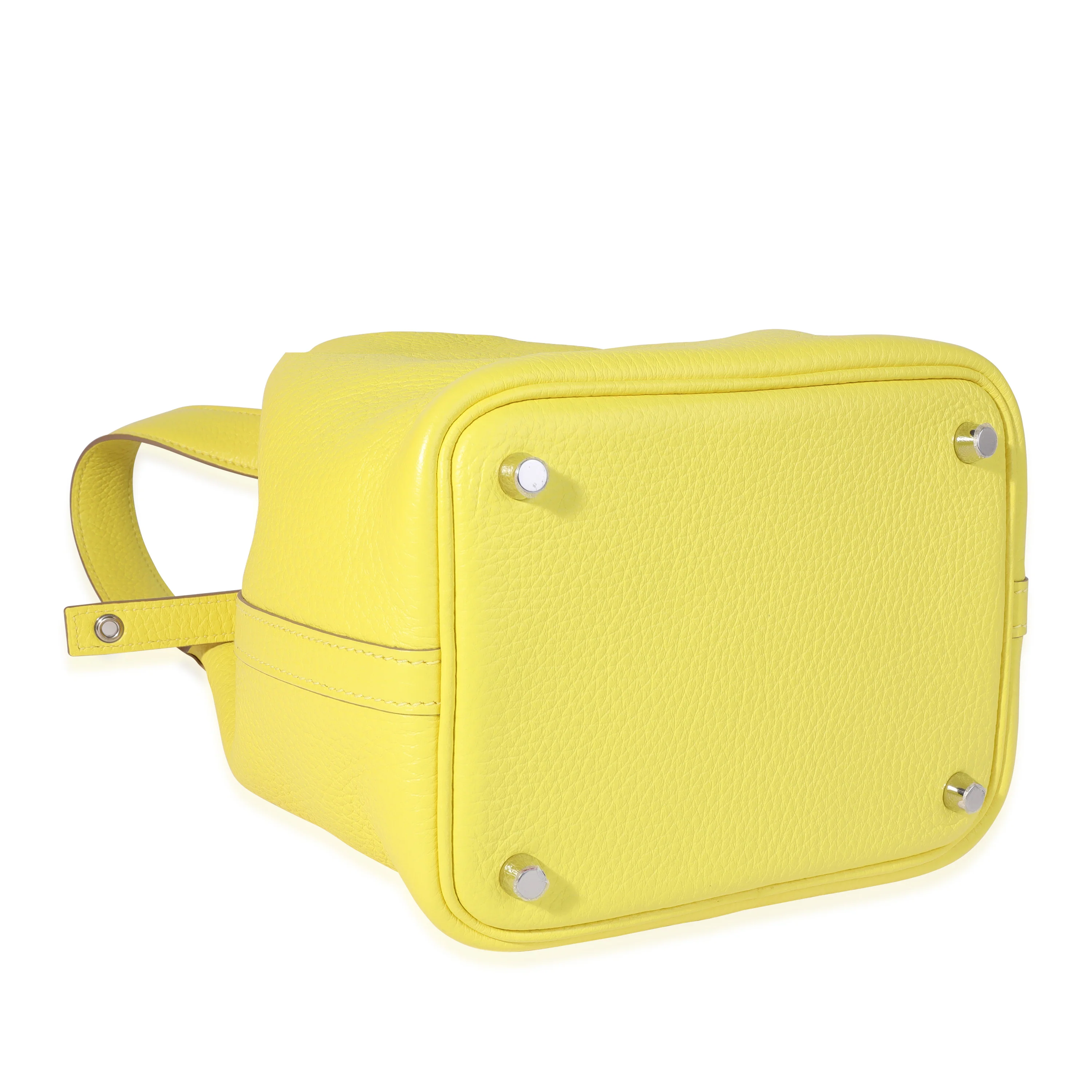 Hermès Lime Clémence Picotin Lock 18 PHW - Image 4
