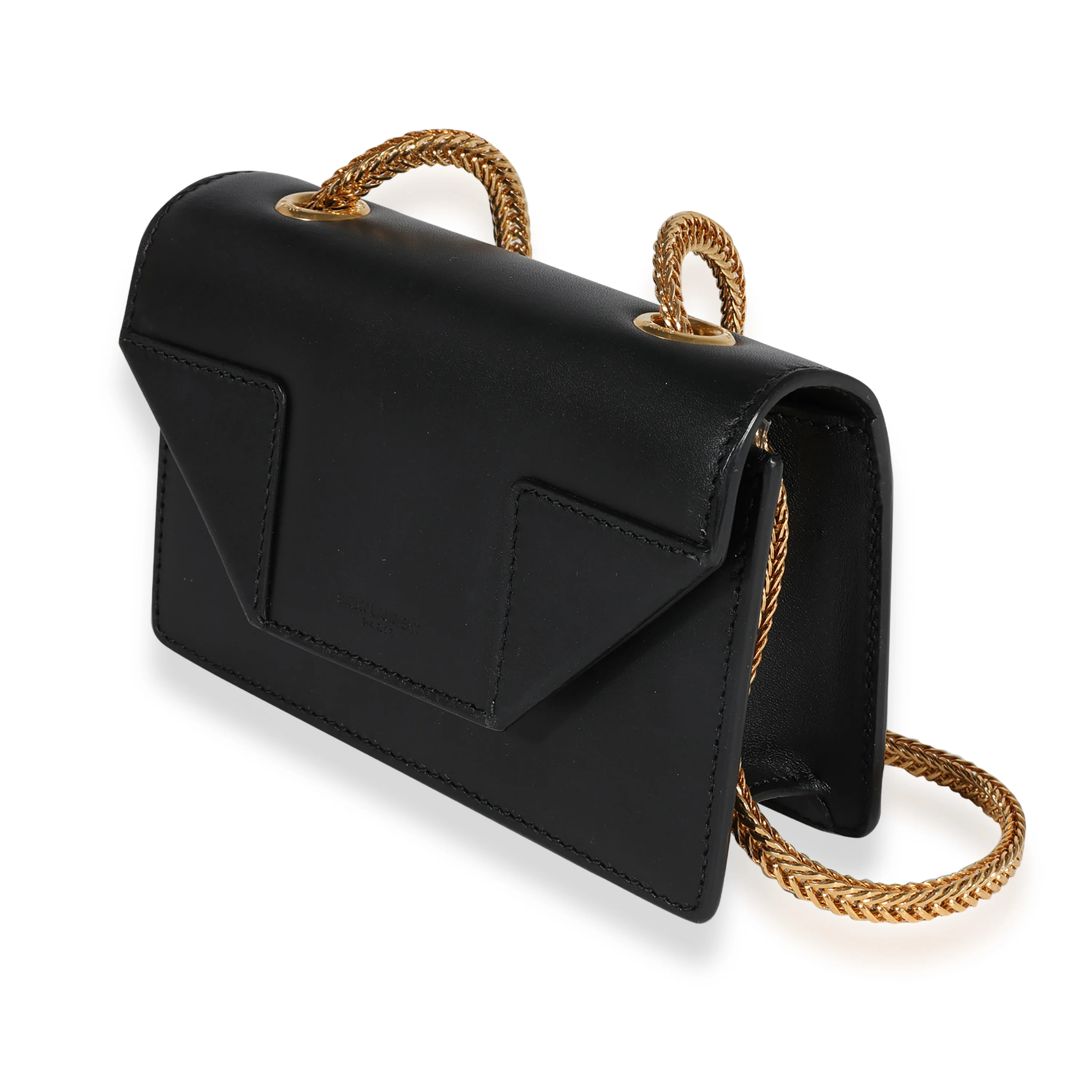 Black Smooth Leather Mini Betty - Image 2
