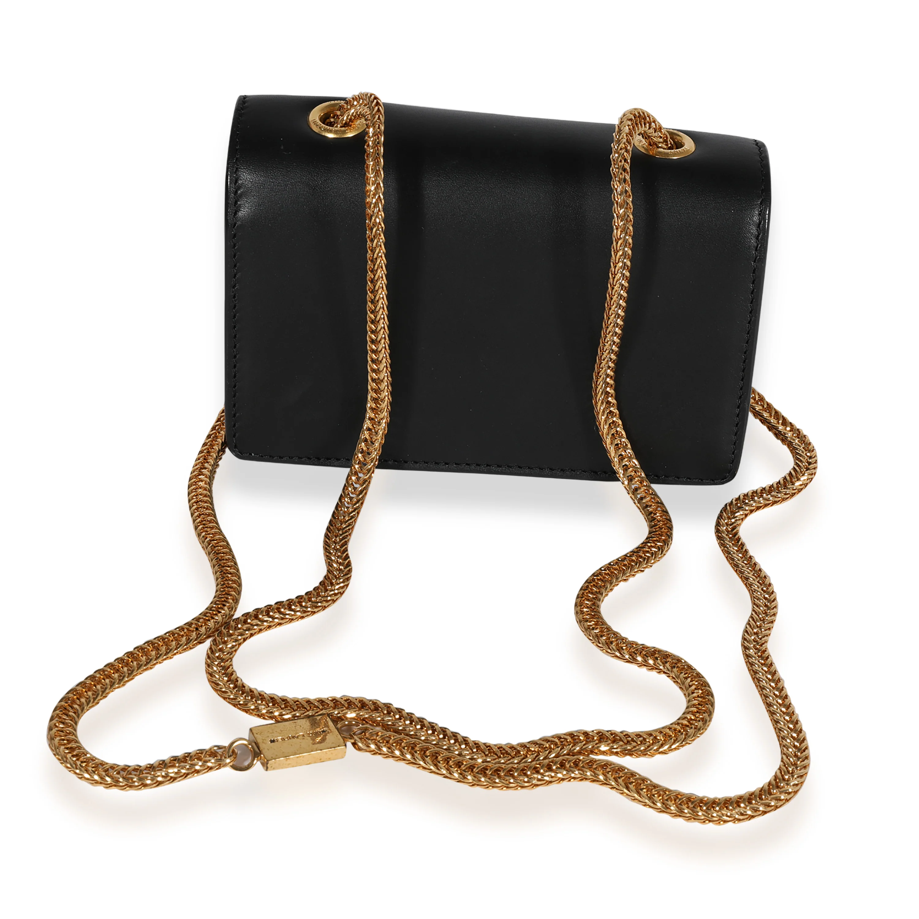 Black Smooth Leather Mini Betty - Image 3