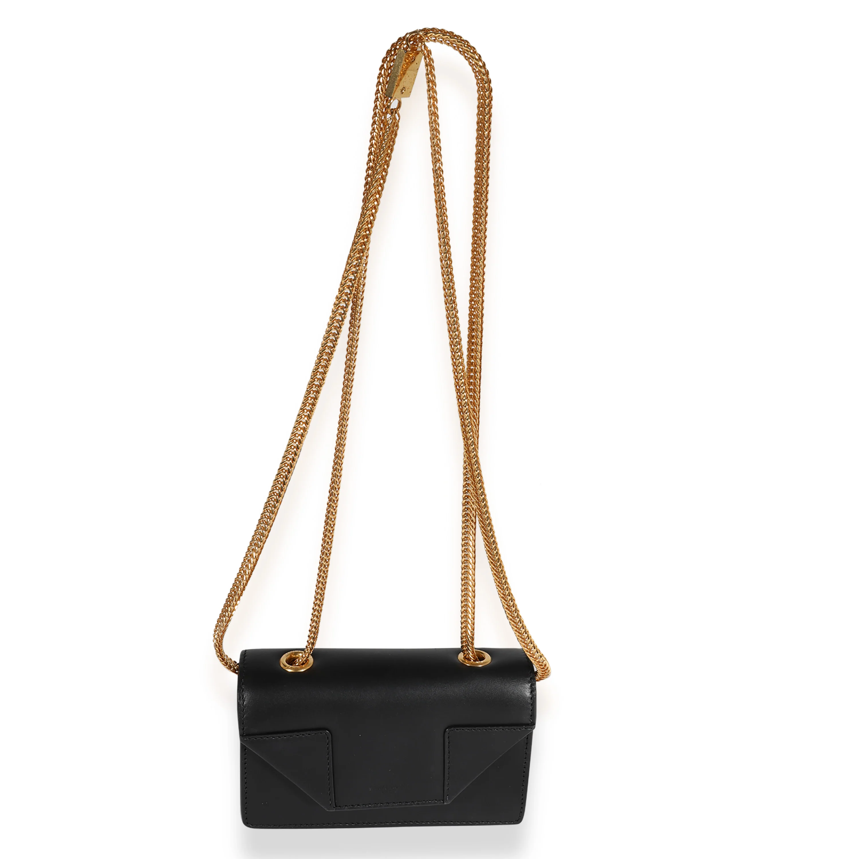 Black Smooth Leather Mini Betty - Image 4
