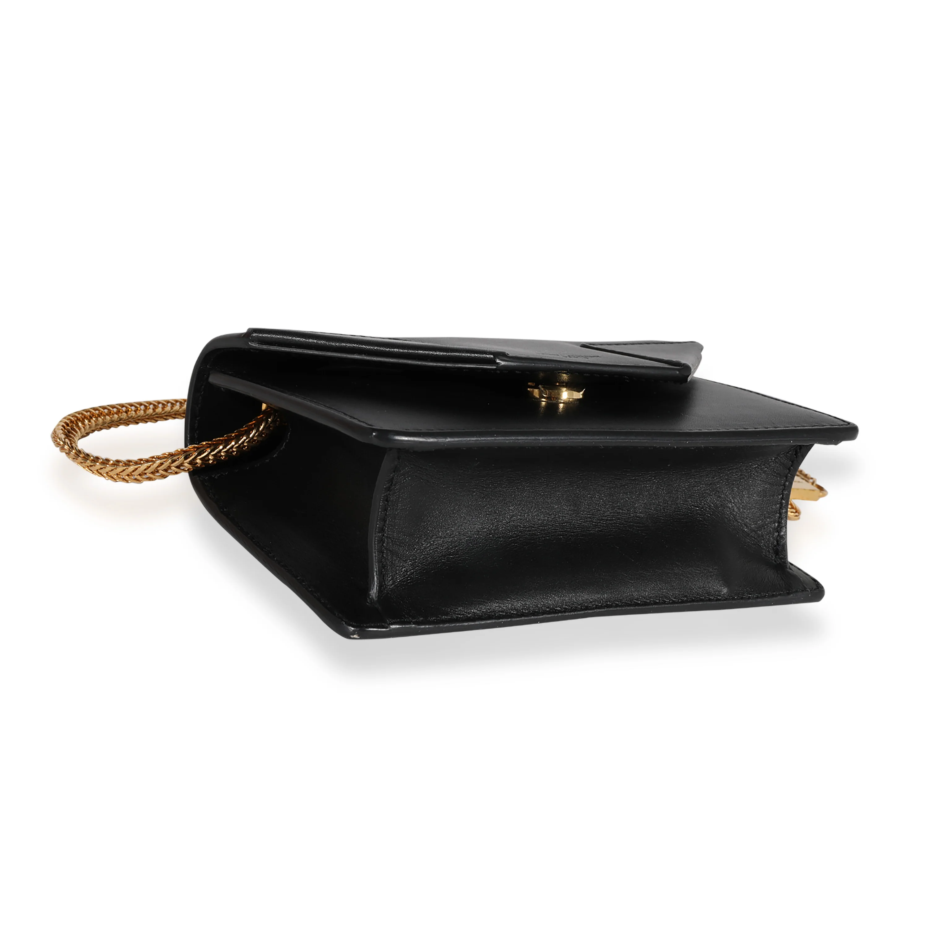 Black Smooth Leather Mini Betty - Image 6